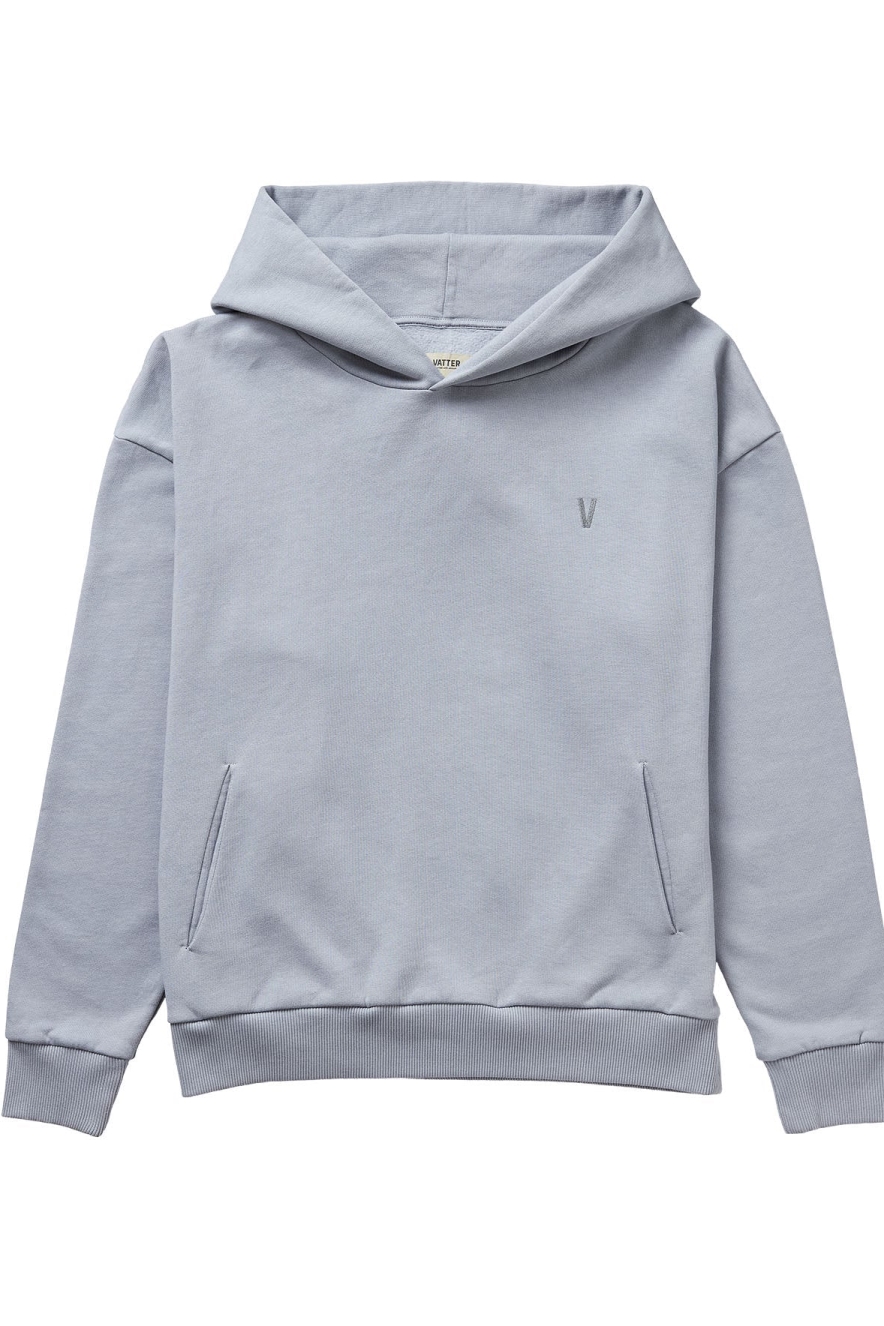 VATTER Herren vegan Hoodie Mellow Mika Steingrau