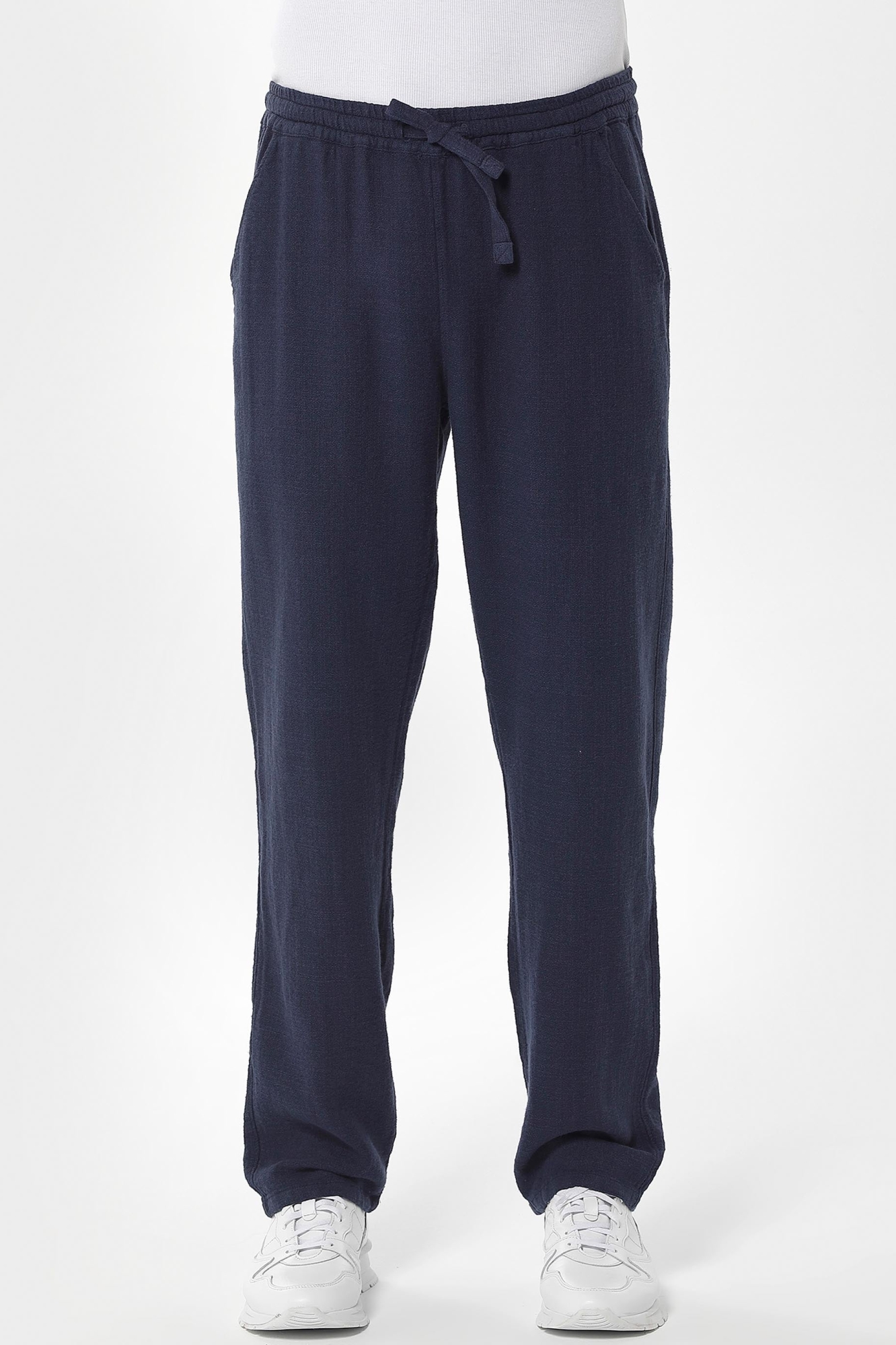 Image of ORGANICATION mannen vegan Broek Navy