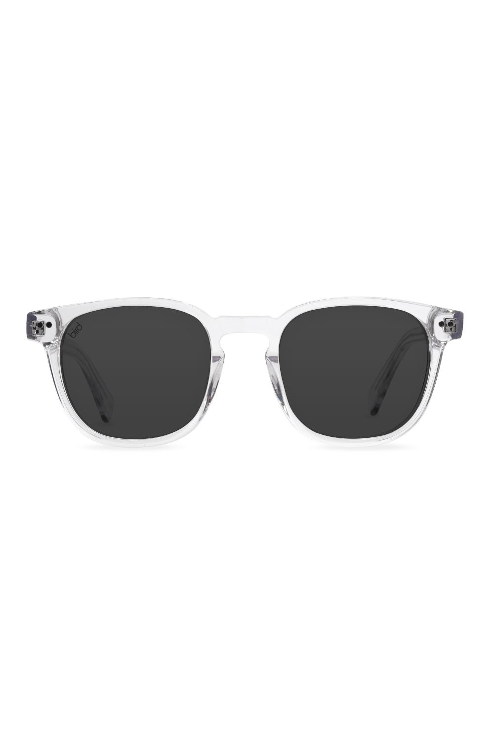 Image of Bird Eyewear dames vegan Athene Zonnebril Clear Charcoal Lens