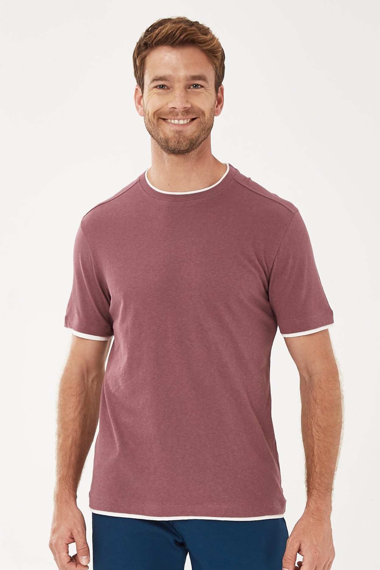 ORGANICATION men vegan T-Shirt Red