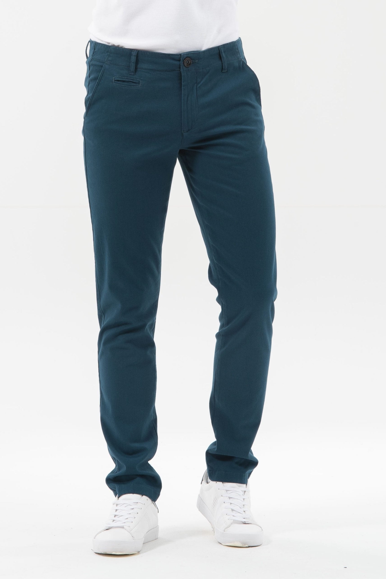 ORGANICATION Herren vegan Slim Chino Hose Navy