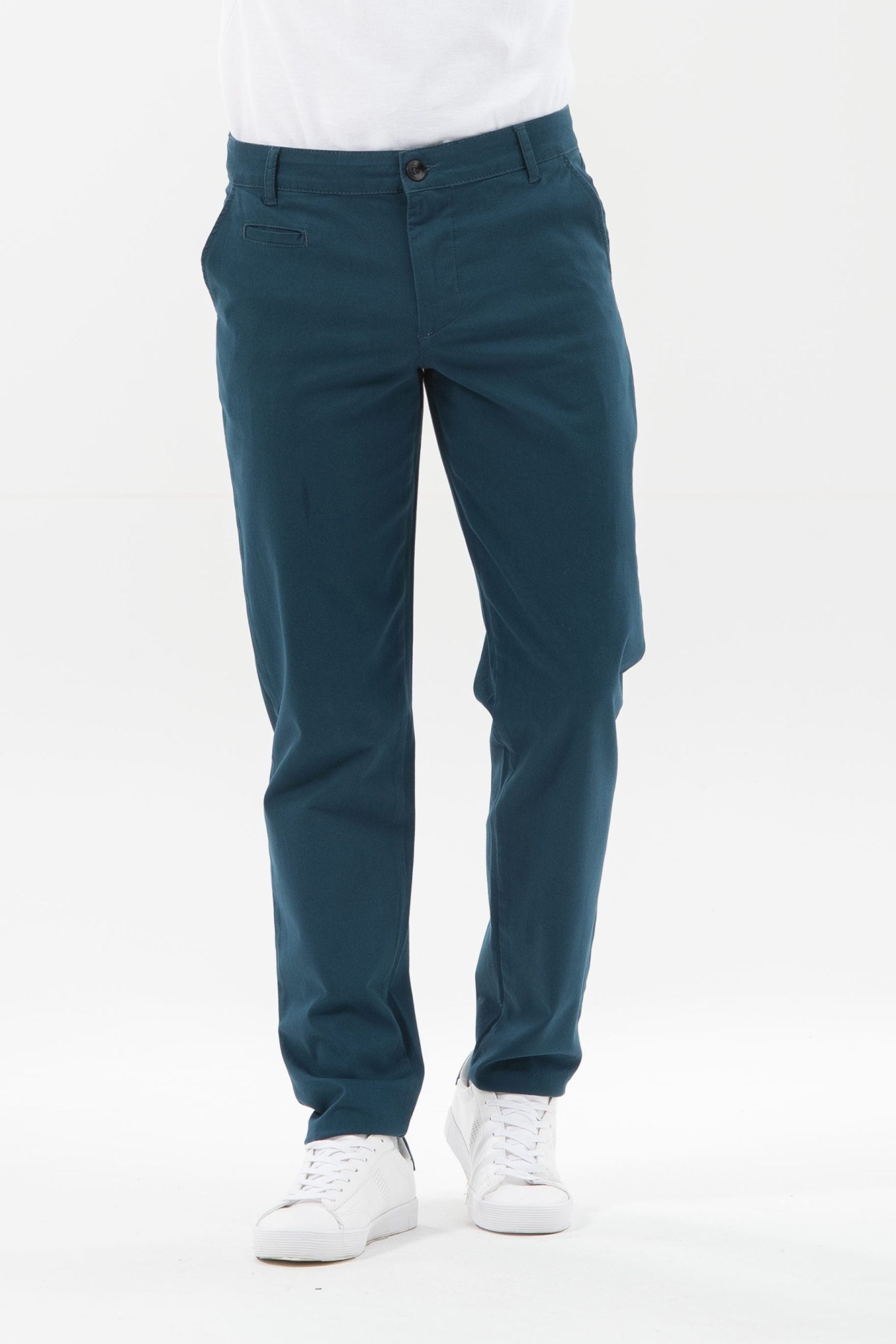 ORGANICATION Herren vegan Regular Chino Hose Navy