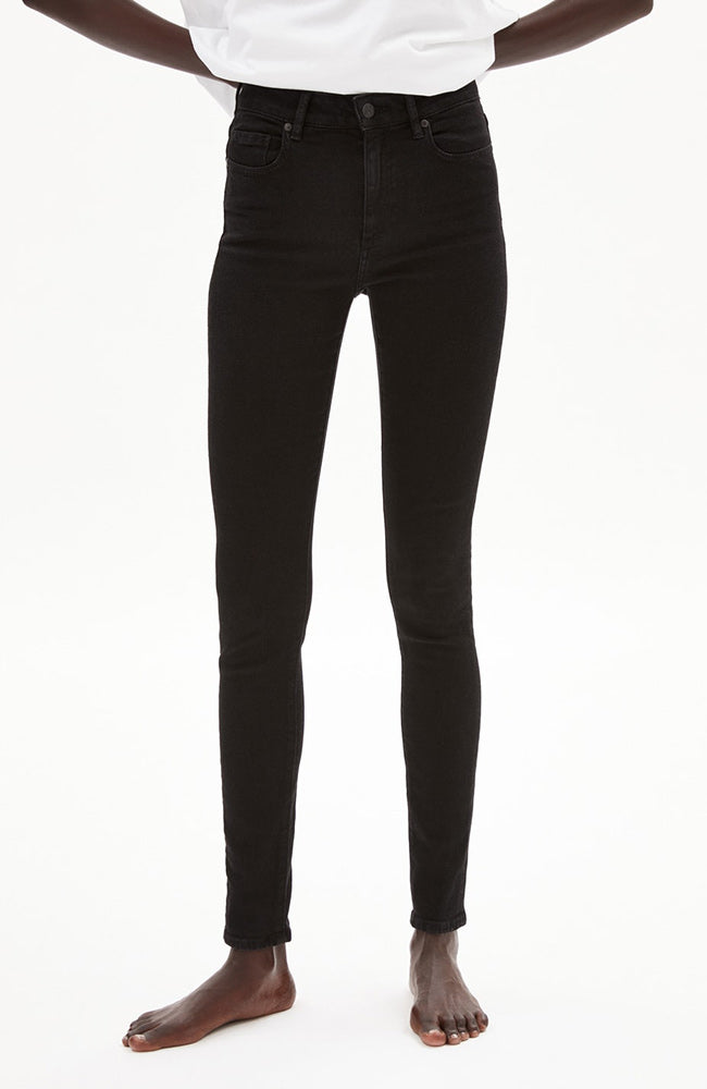 62312 - Damen vegan Tillaa Jeans Black Night