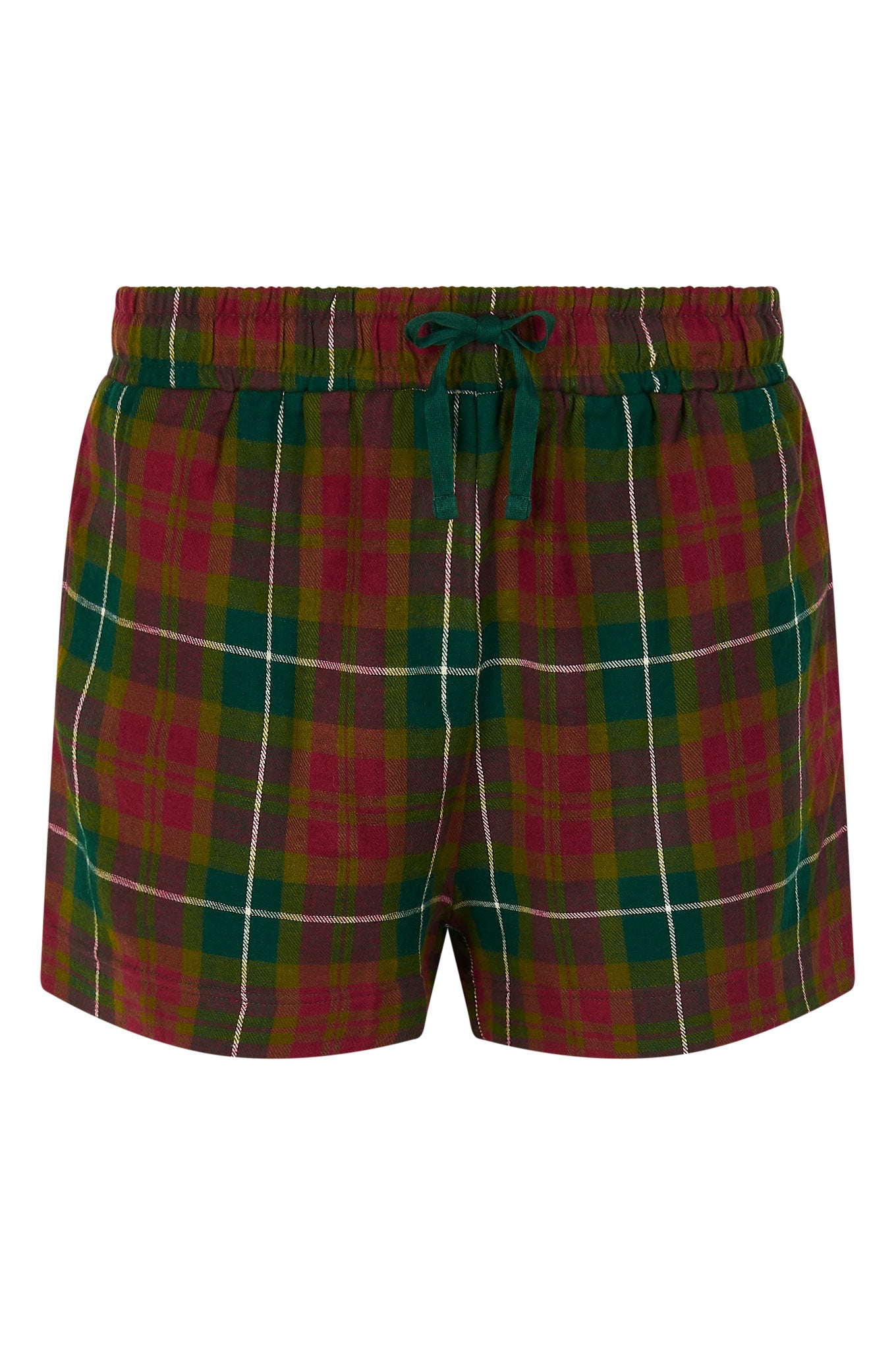 KOMODO womens vegan Pyjama Shorts Jim Jam Womens Green