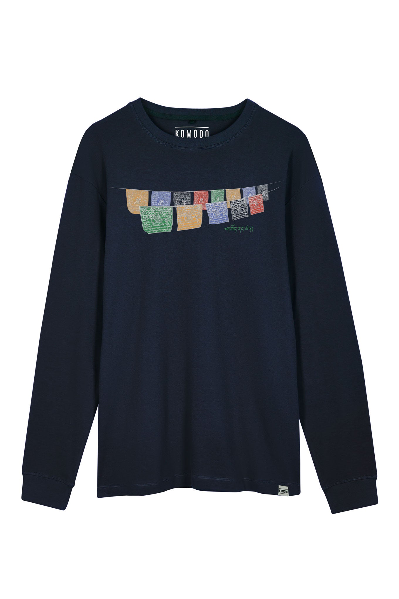 KOMODO Herren vegan Hakon Free Tibet Tee Navy