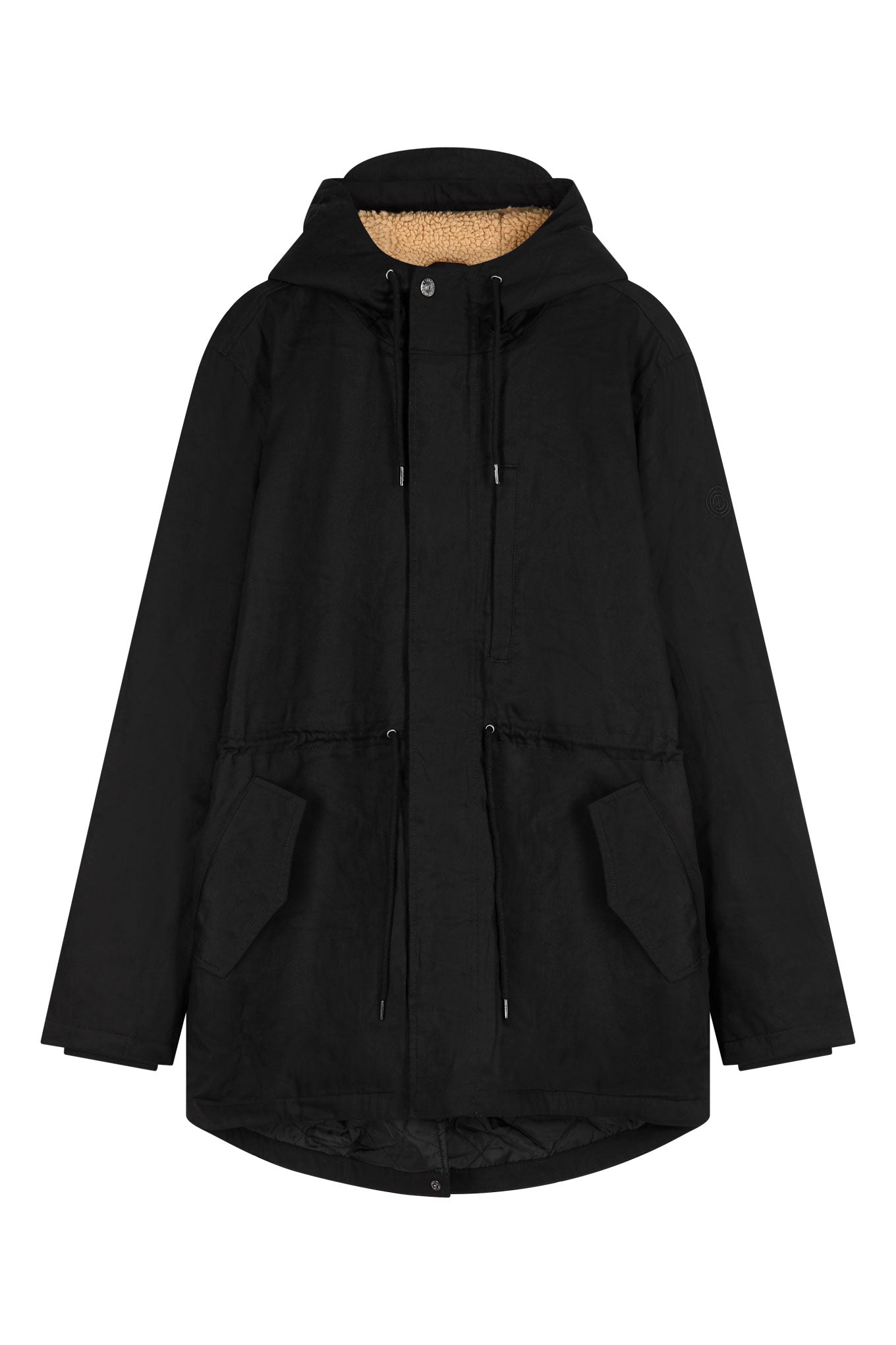 KOMODO womens vegan Wilson Parka Black