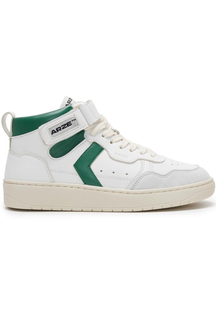 Image of ARZE mannen vegan Taiga Hi Sneakers Groen