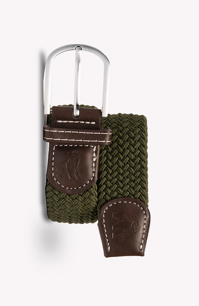 Swole Panda men vegan Belt Khaki Green