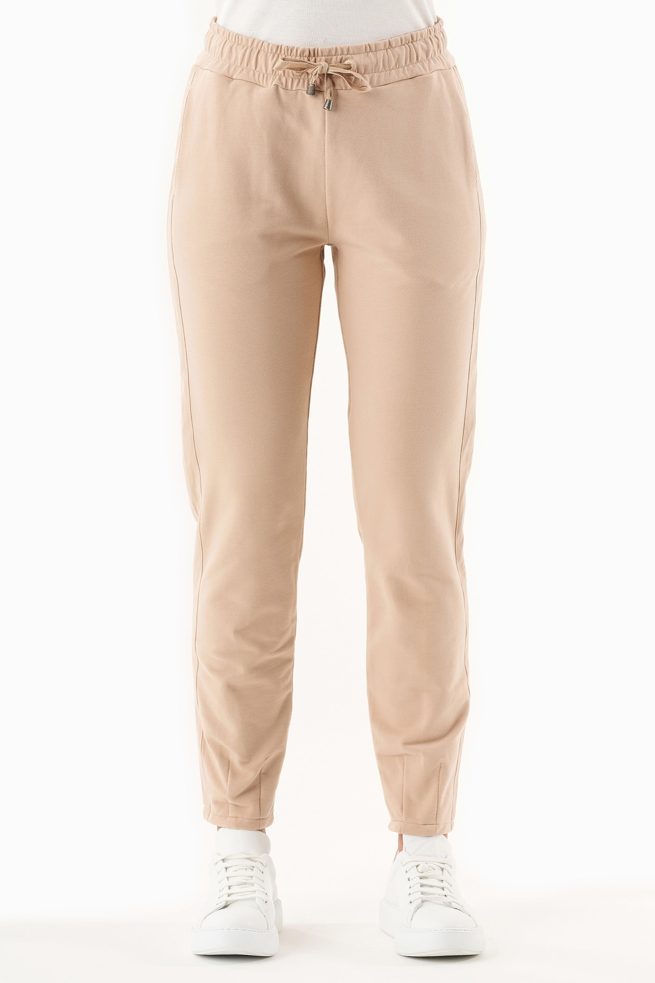 ORGANICATION Damen vegan Jogginghose Bio-Baumwolle Beige