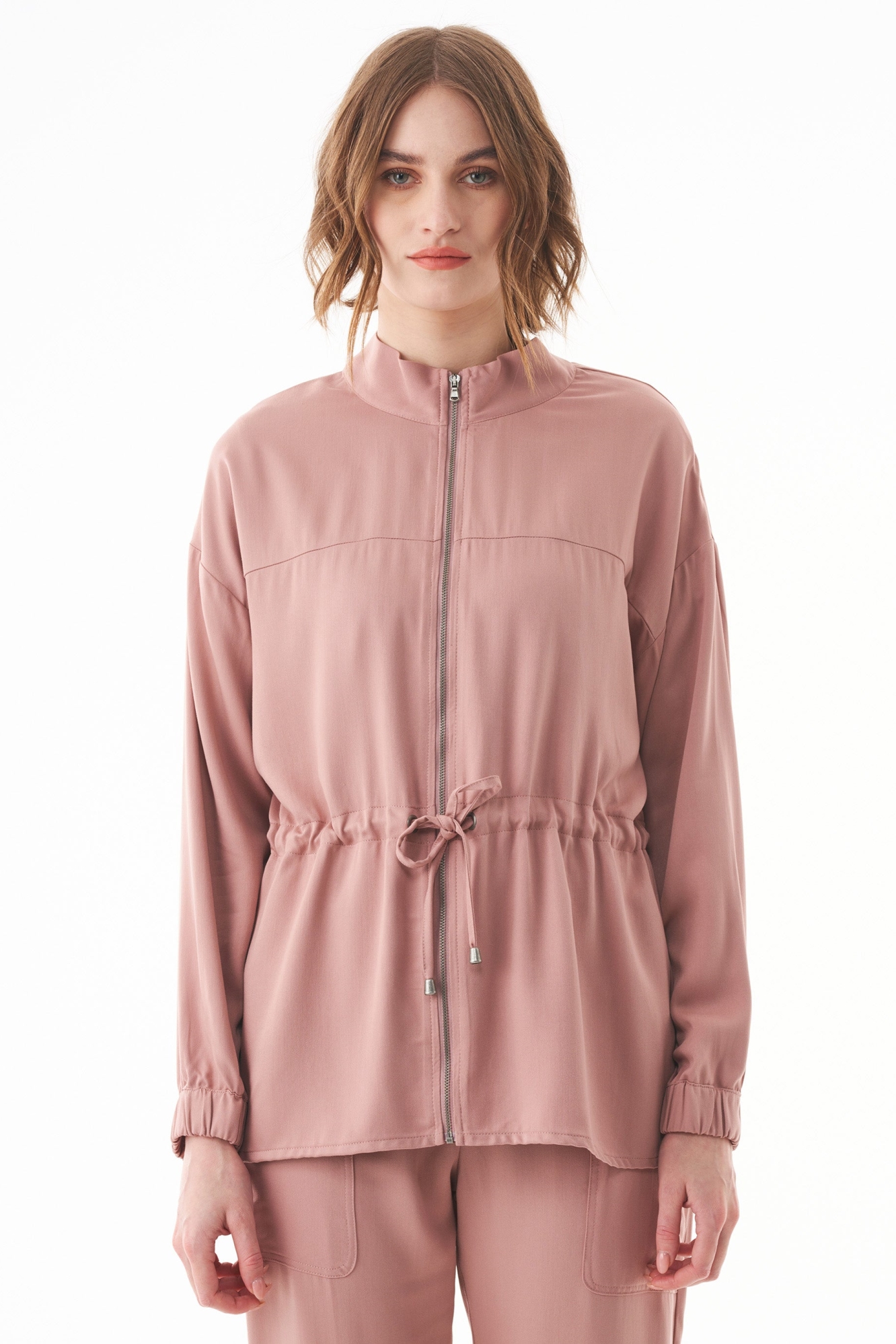 ORGANICATION Damen vegan Jacke Ecovero Misty Rose