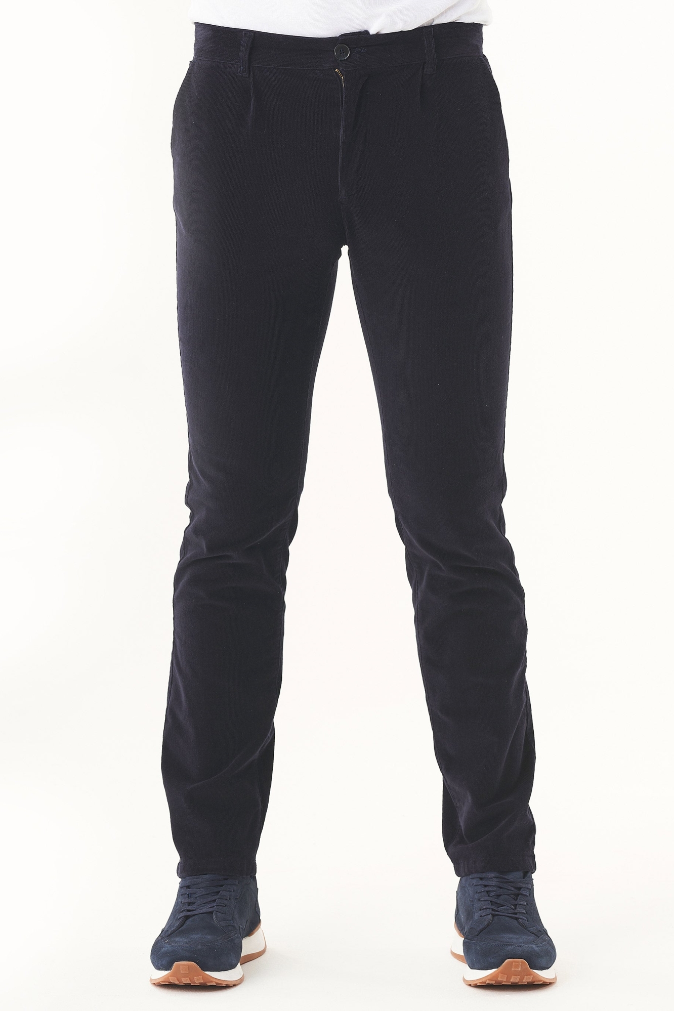 ORGANICATION Herren vegan Cordhose Regular Dark Navy