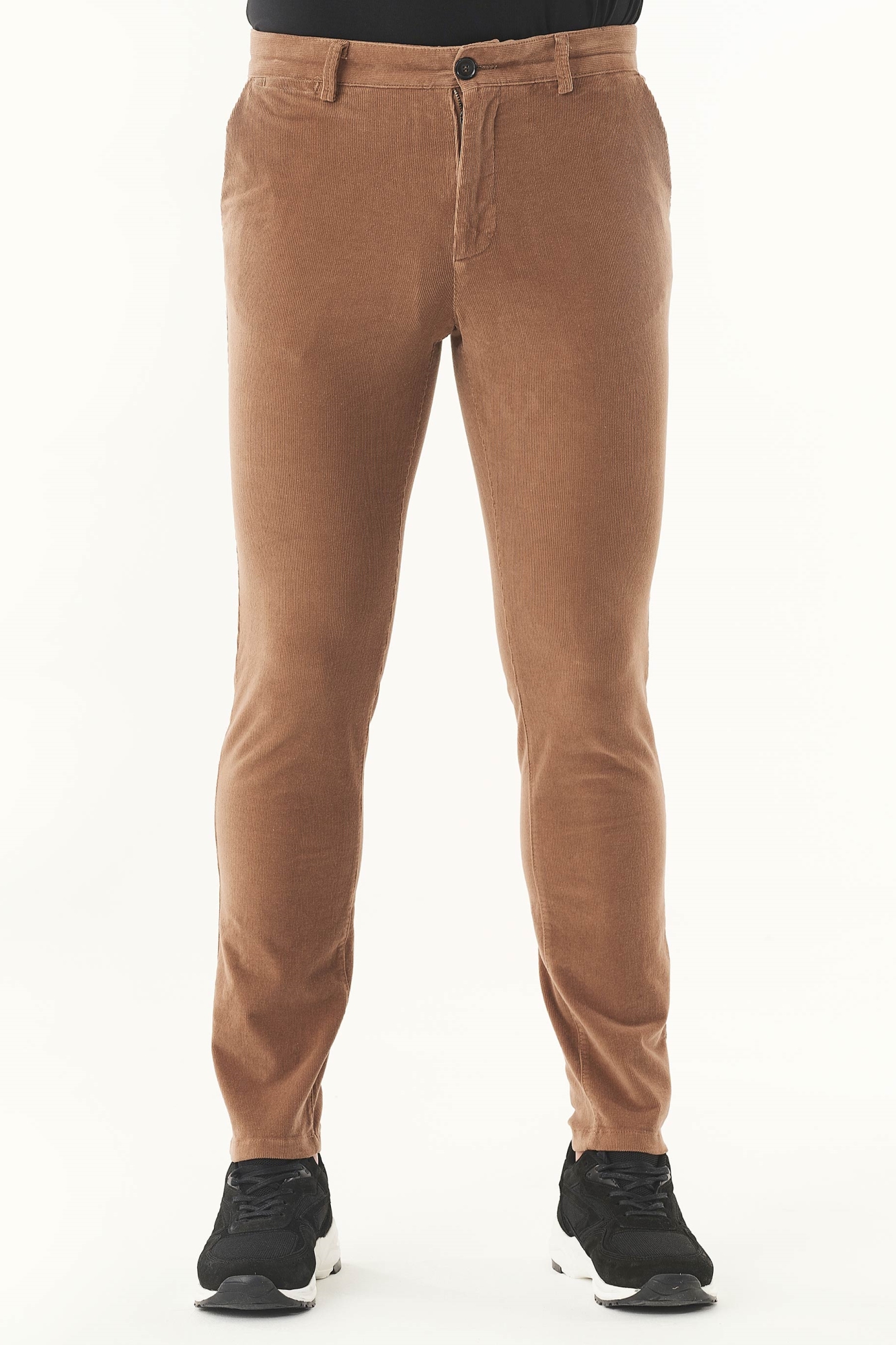 ORGANICATION Herren vegan Kordhose Slim Fit Camel