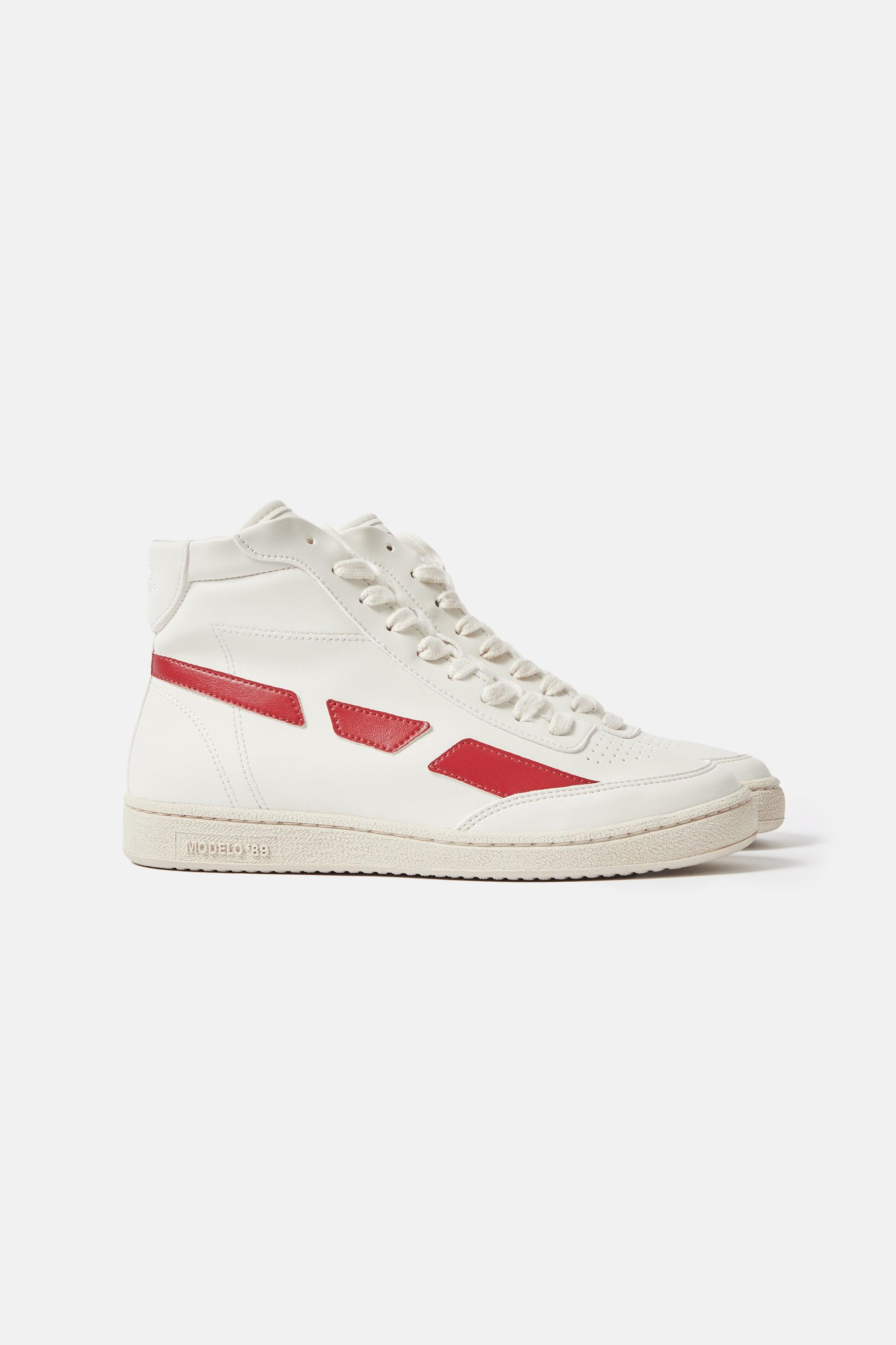 Image of SAYE mannen vegan Sneaker Modelo '89 Hi Rood