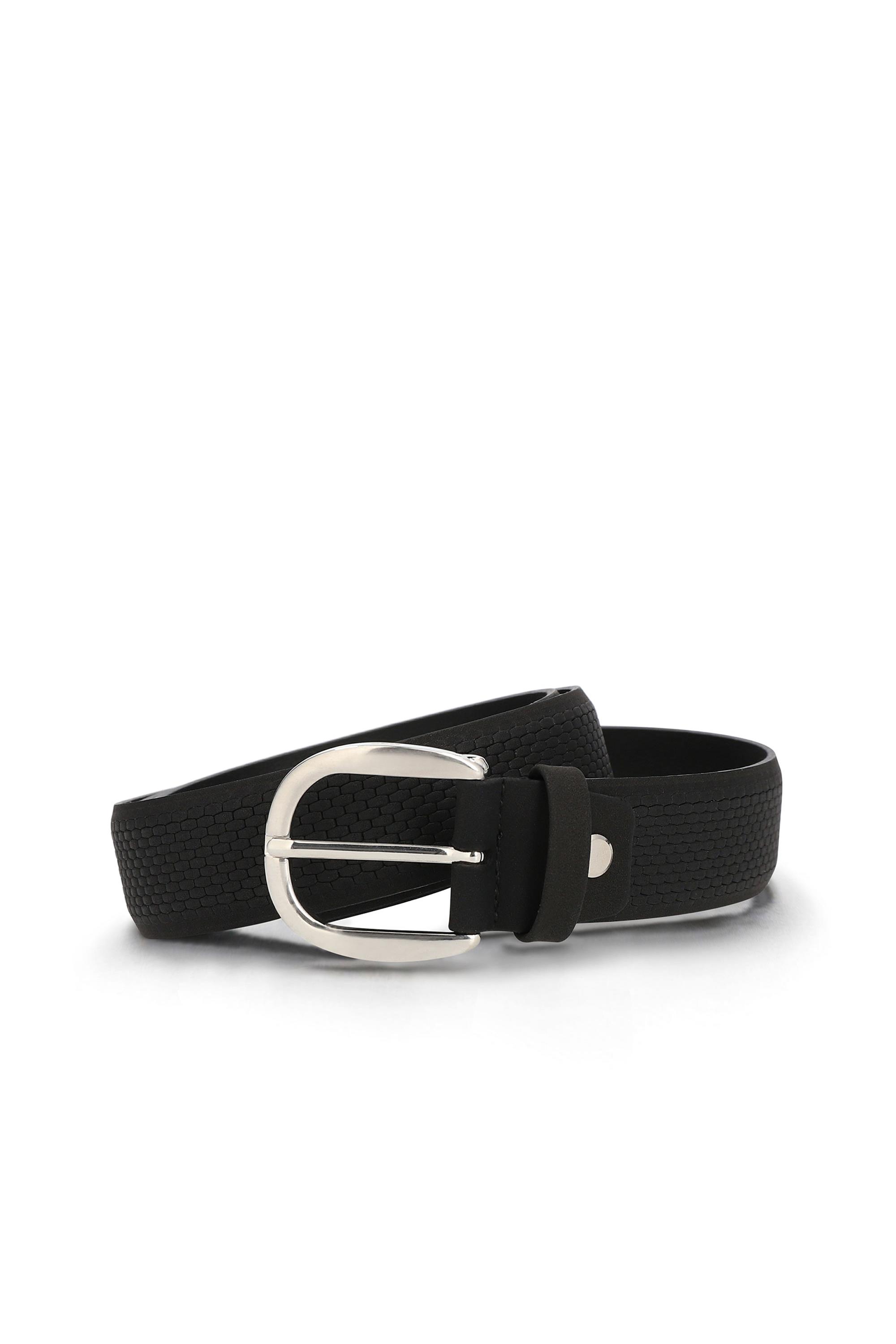 NAE womens vegan Belt Falset Black
