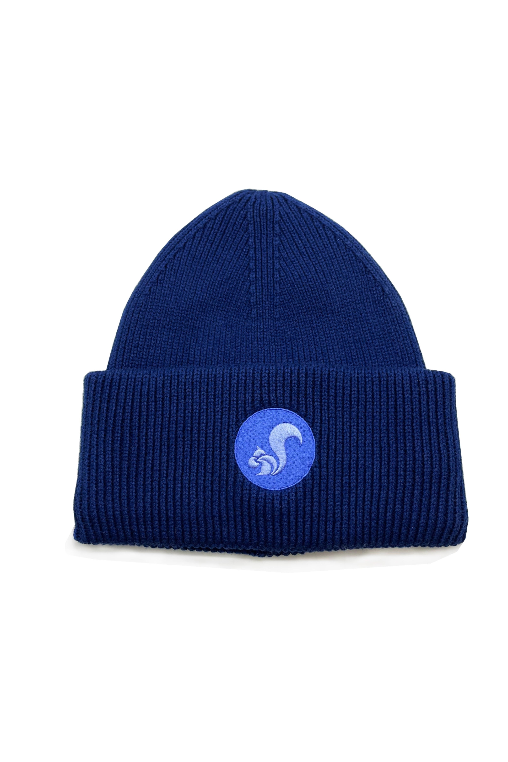 thies men vegan Beanie Organic Cotton State Blue