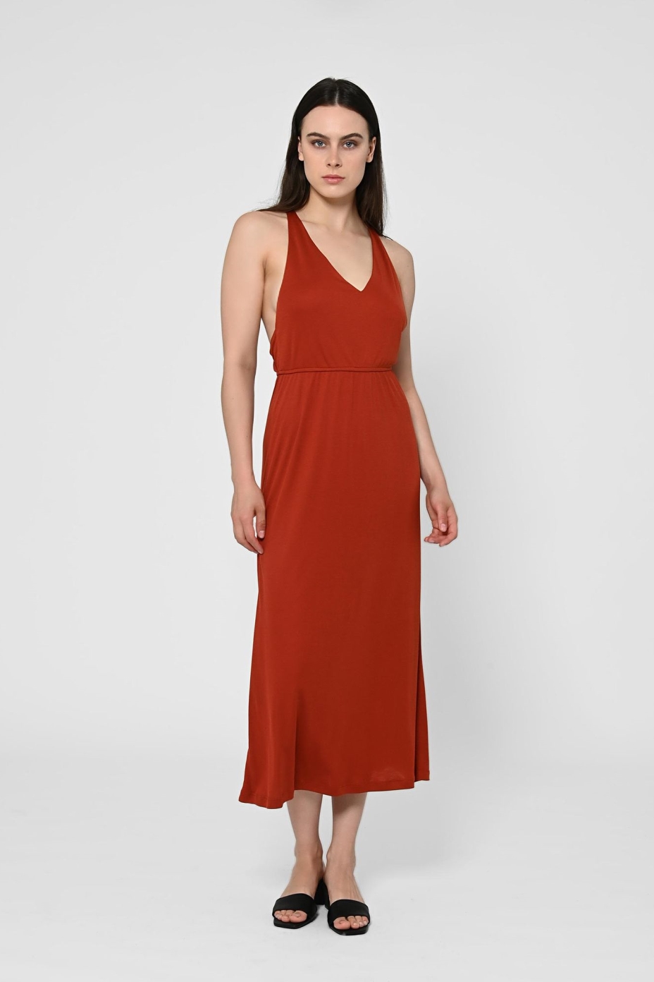 Image of LOVJOI dames vegan Jurk Ritiana Cactusbloem