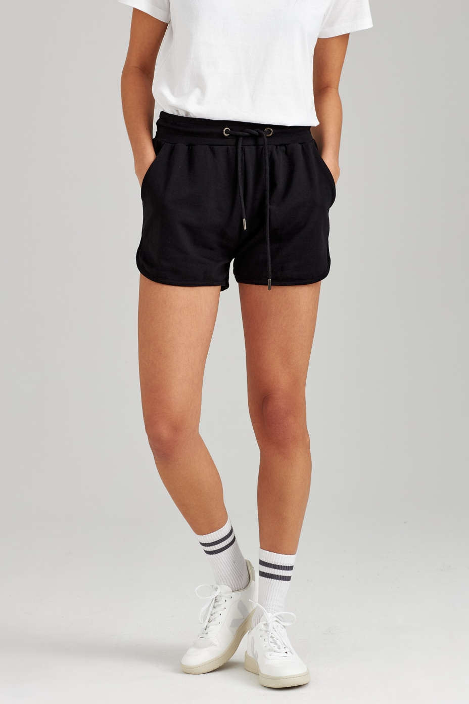 ThokkThokk womens vegan Jogging Shorts Black