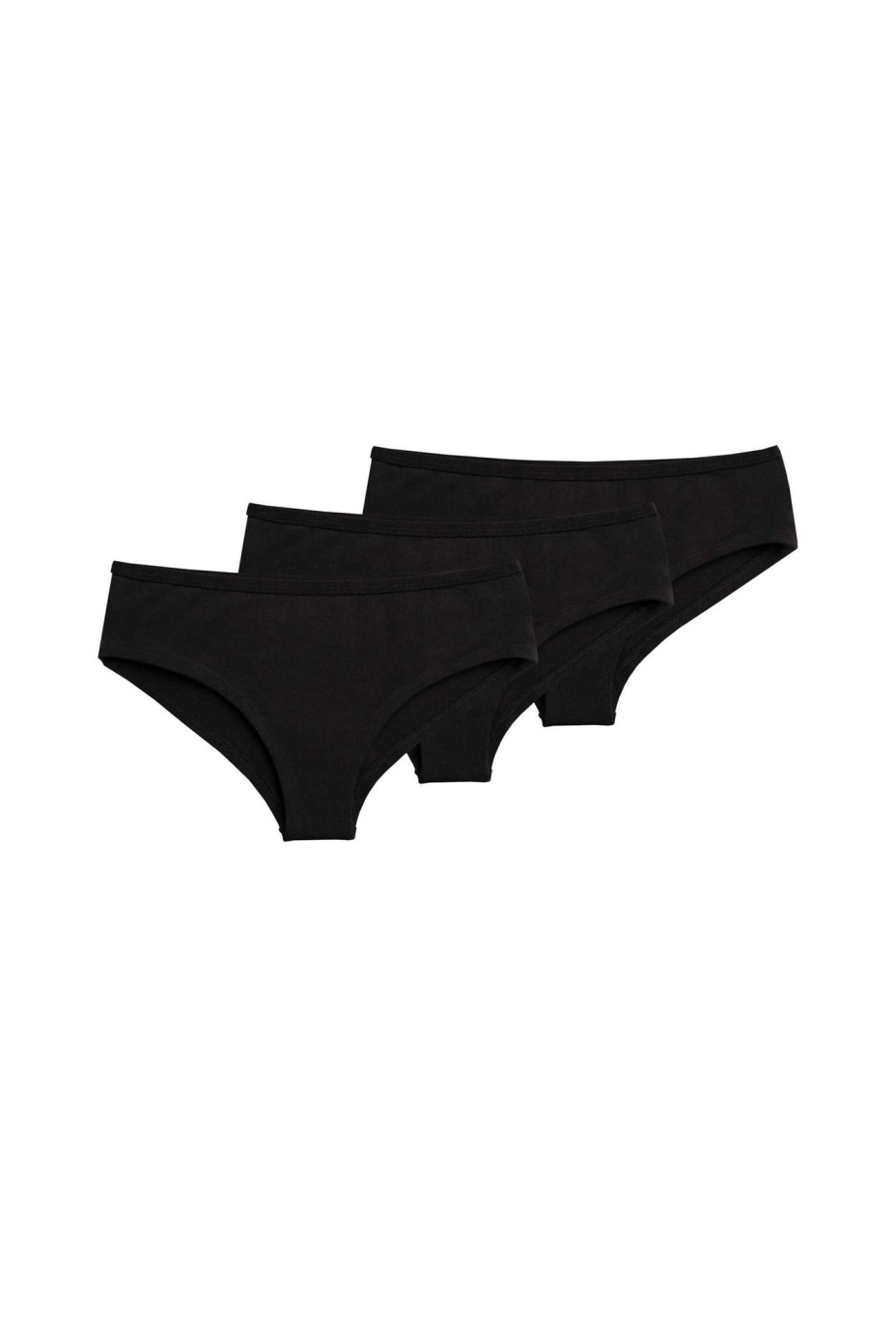 ThokkThokk womens vegan Briefs Tt21 3 Pack Black