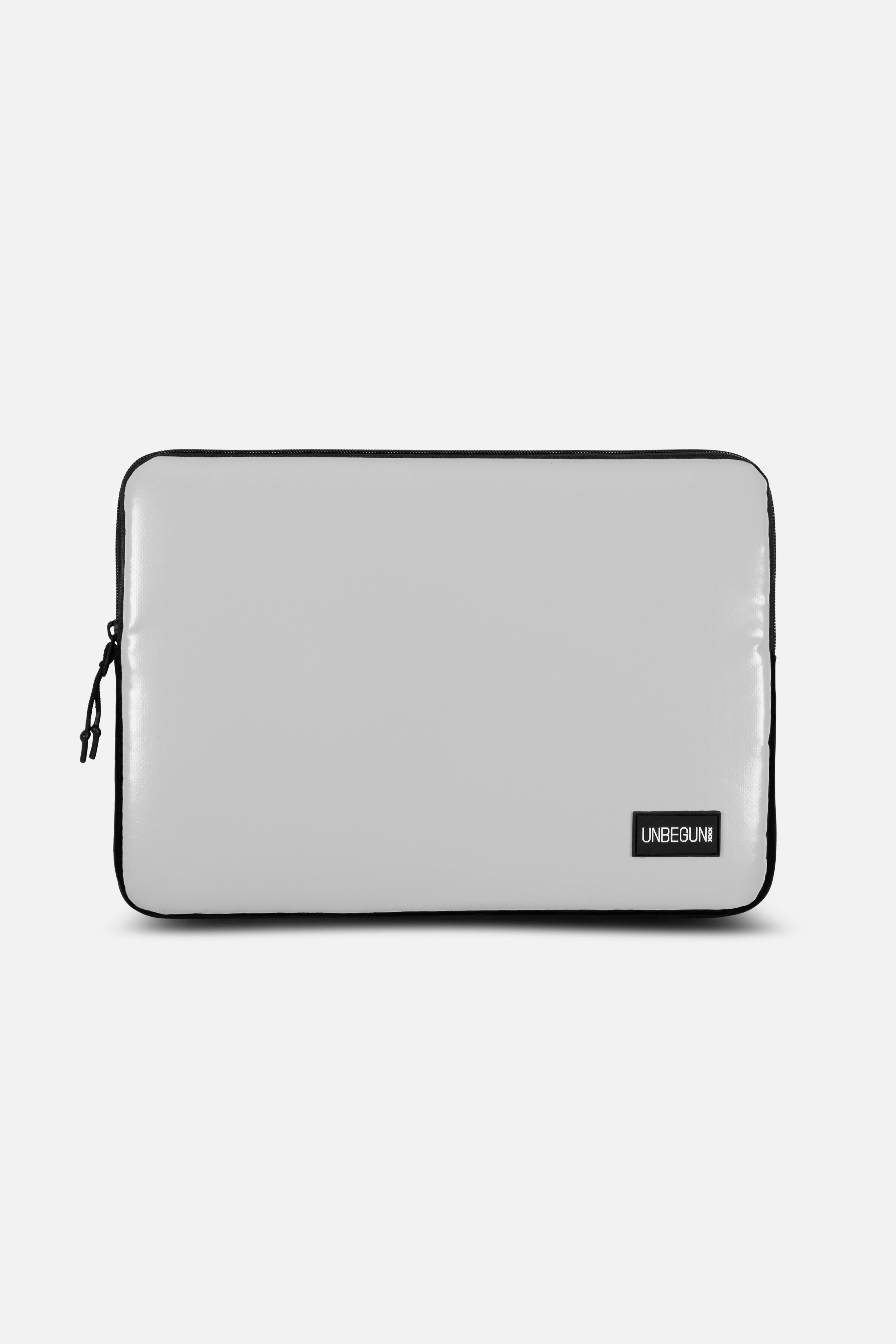 UNBEGUN Herren vegan Laptop-Hülle Grau