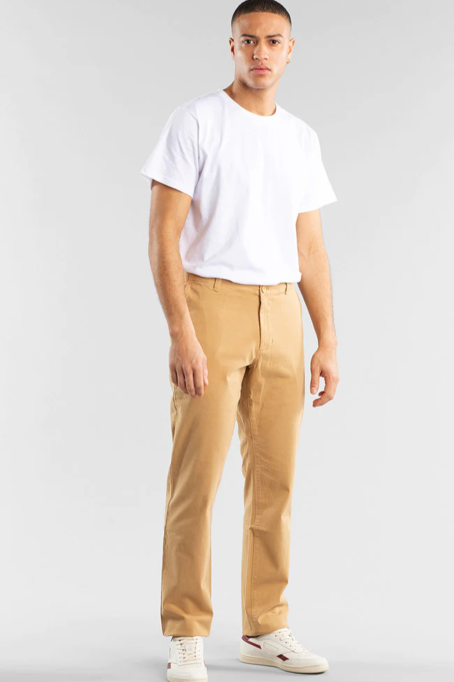 Dedicated Herren vegan Hose Chino Sundsvall Beige