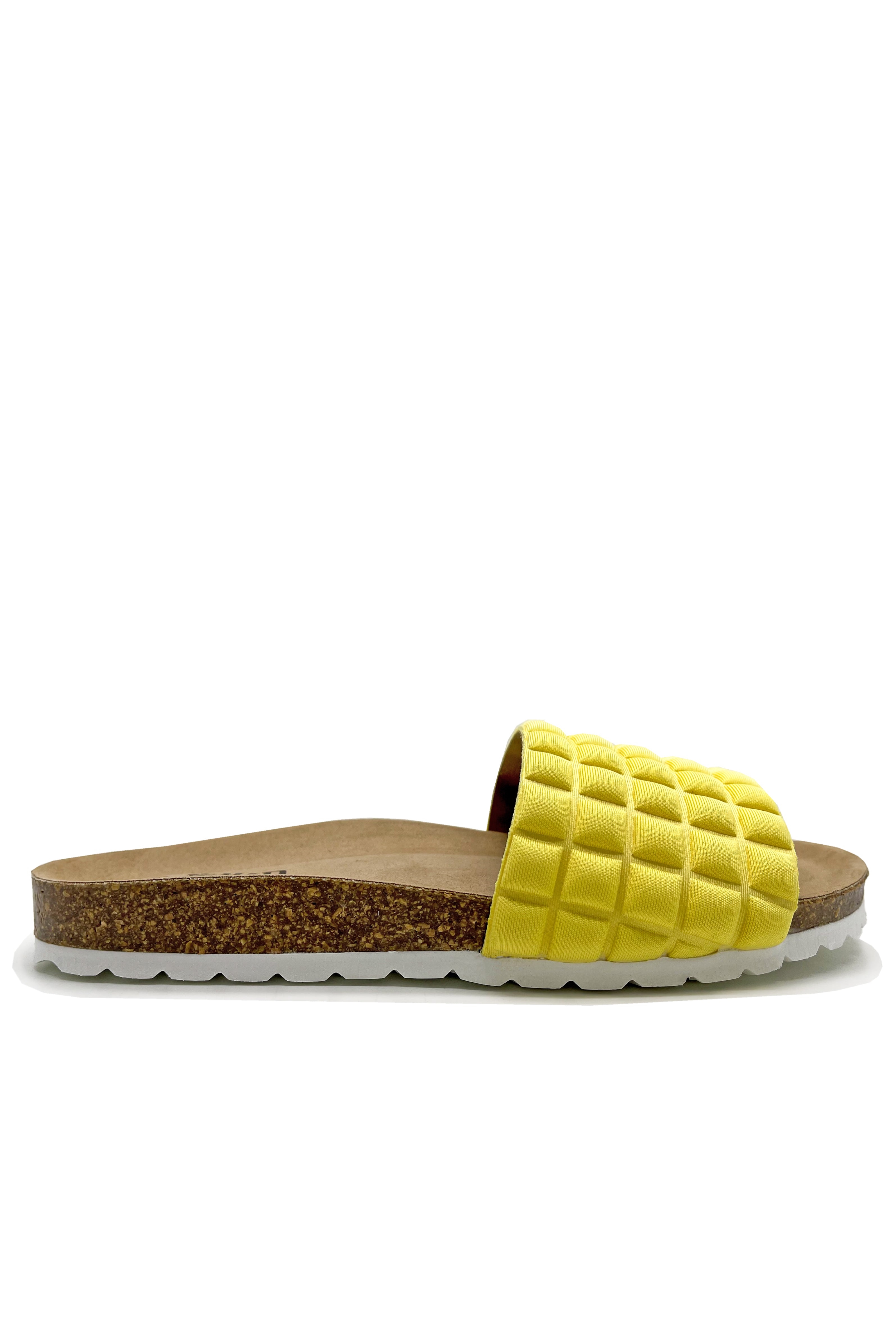 Thies Herren vegan Hausschuhe Eco Pool Pop Zitronengelb
