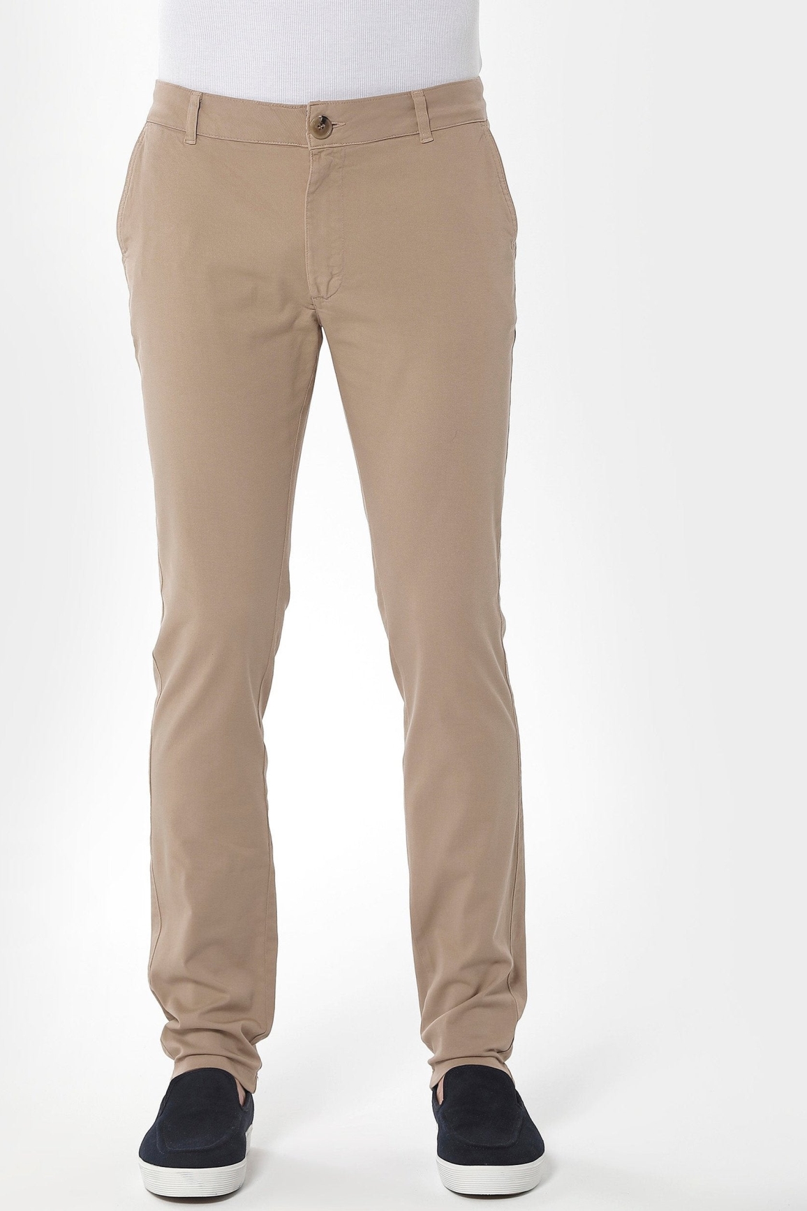 ORGANICATION Herren vegan Chino-Hose Slim Beige