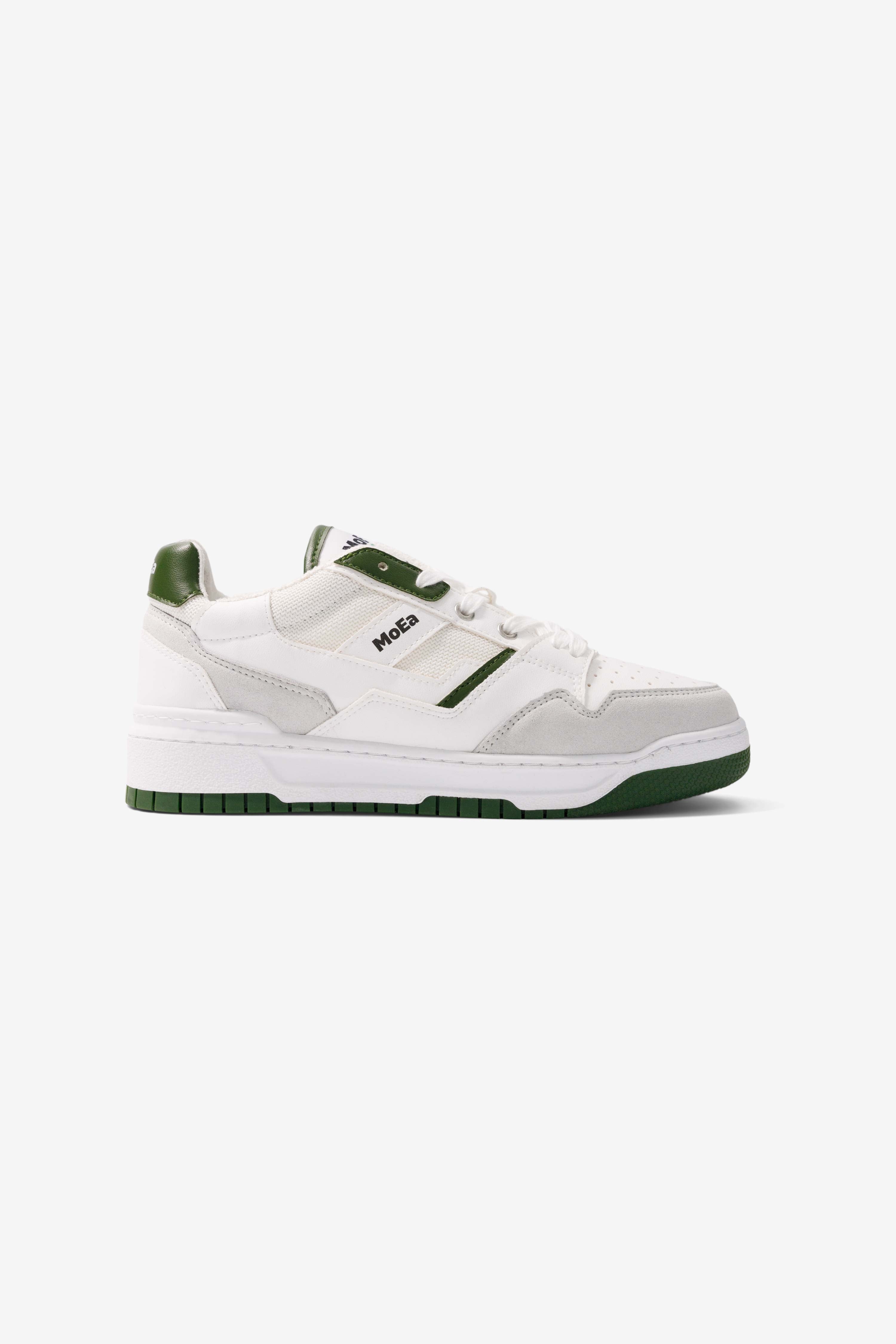 MoEa men vegan Sneakers Gen2 Cactus White & Green