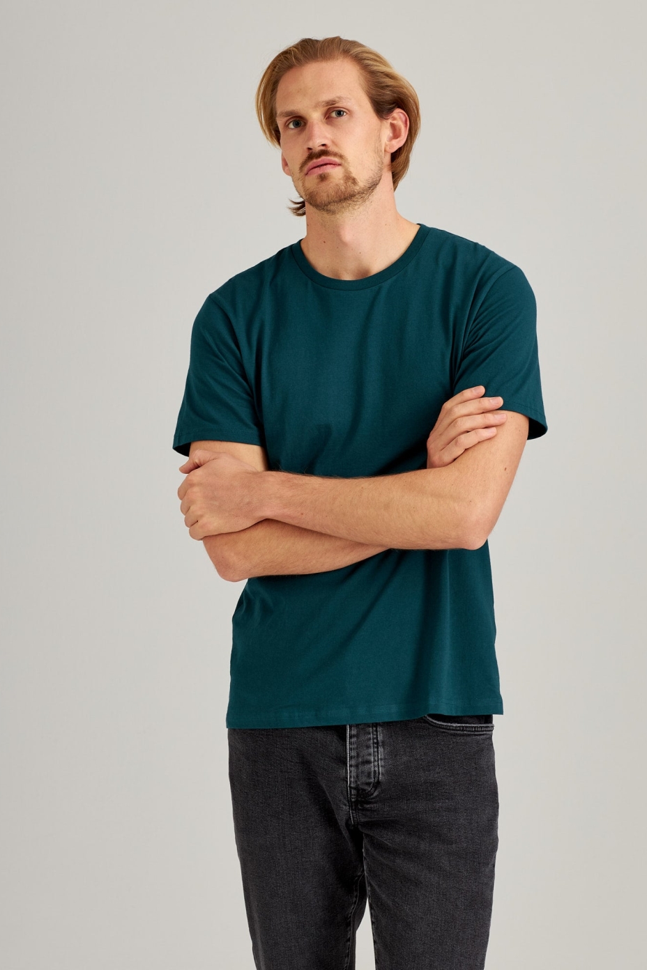 ThokkThokk men vegan T-Shirt Deep Teal