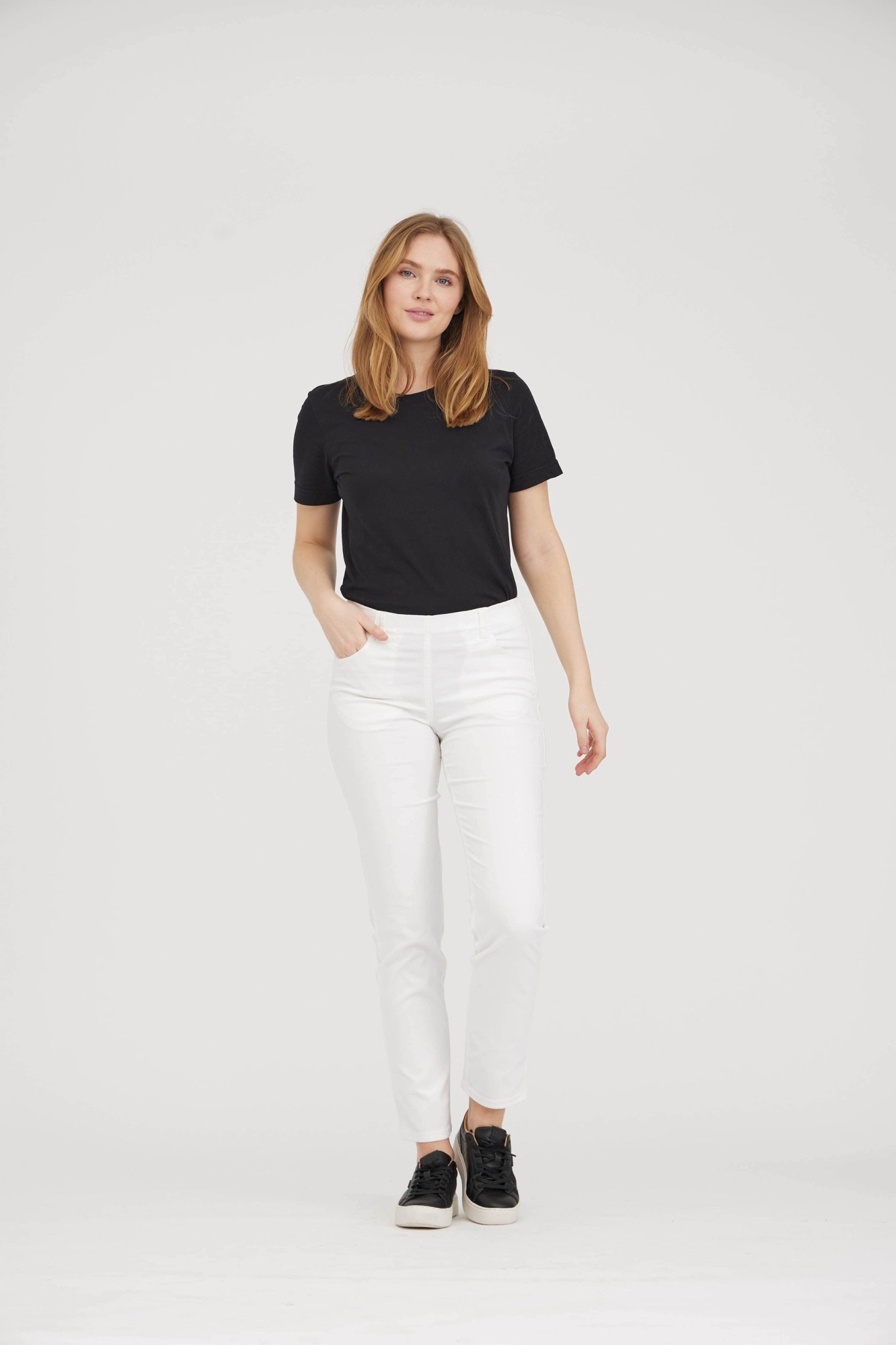 LAURIE Damen vegan Kelly Regular Ml - WeiÃŸ