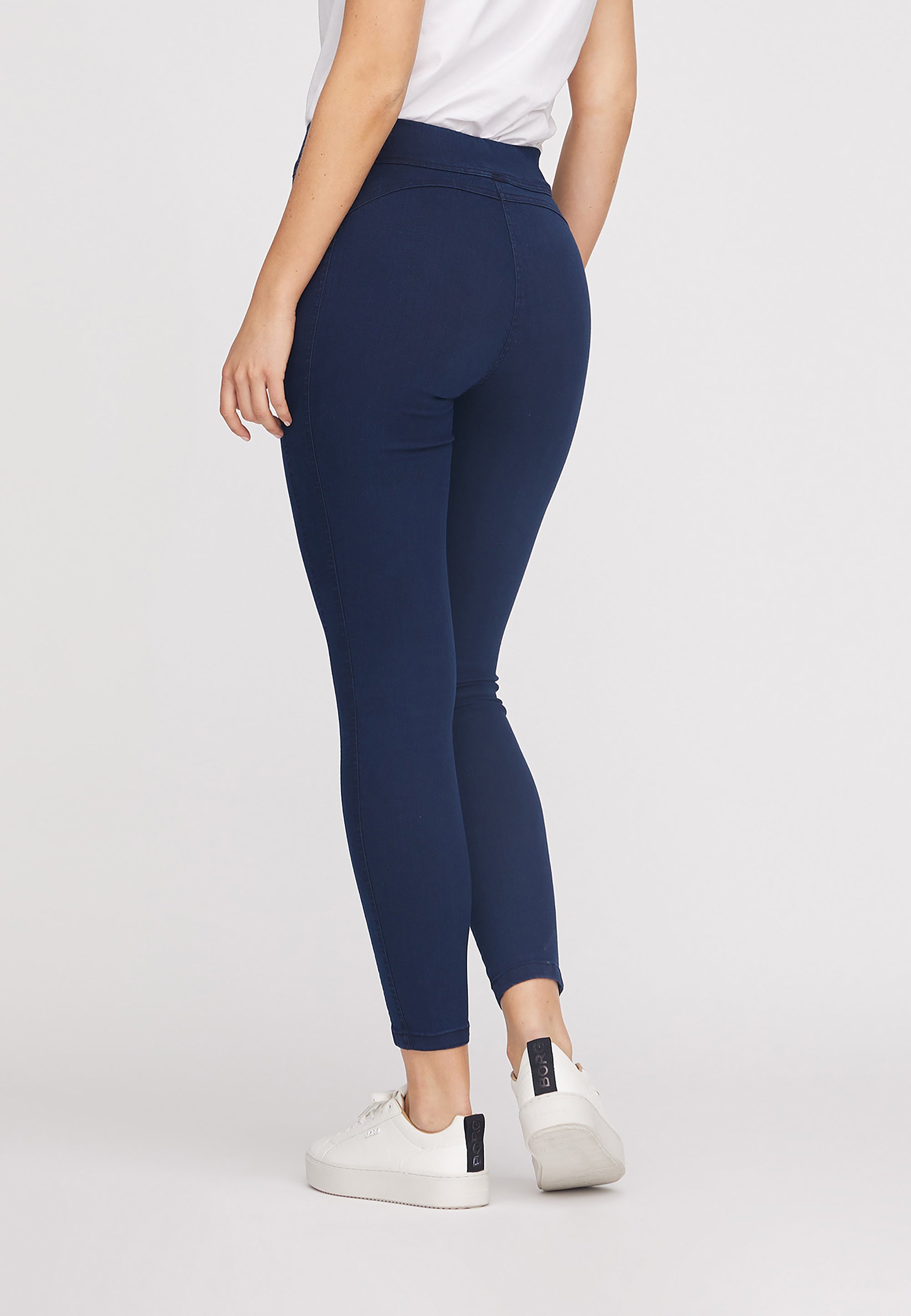 LAURIE Damen vegan Serene Slim Sl - Dunkelblauer Denim