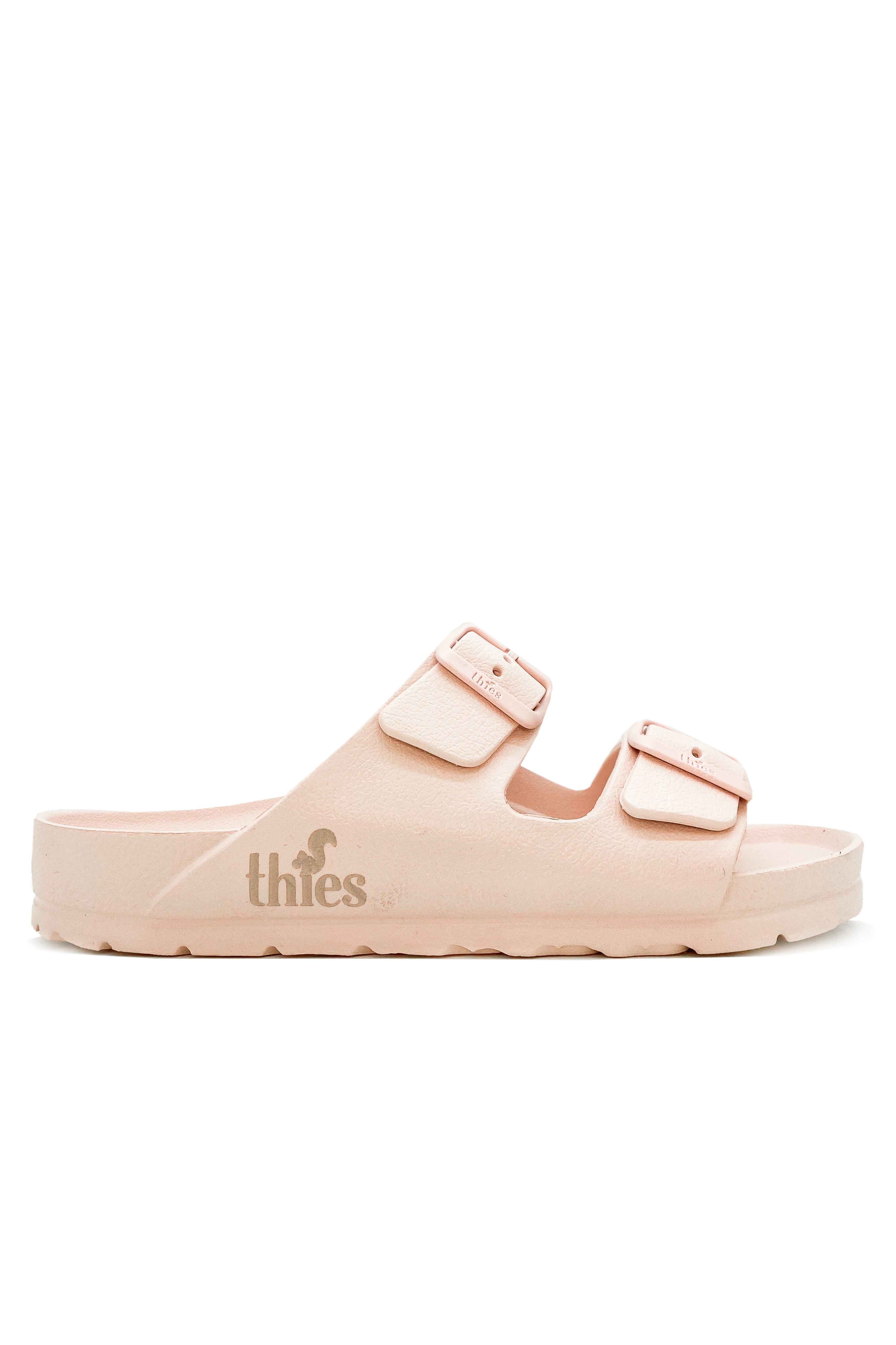 thies men vegan Ecofoam Two Strap Sandal Light Pink