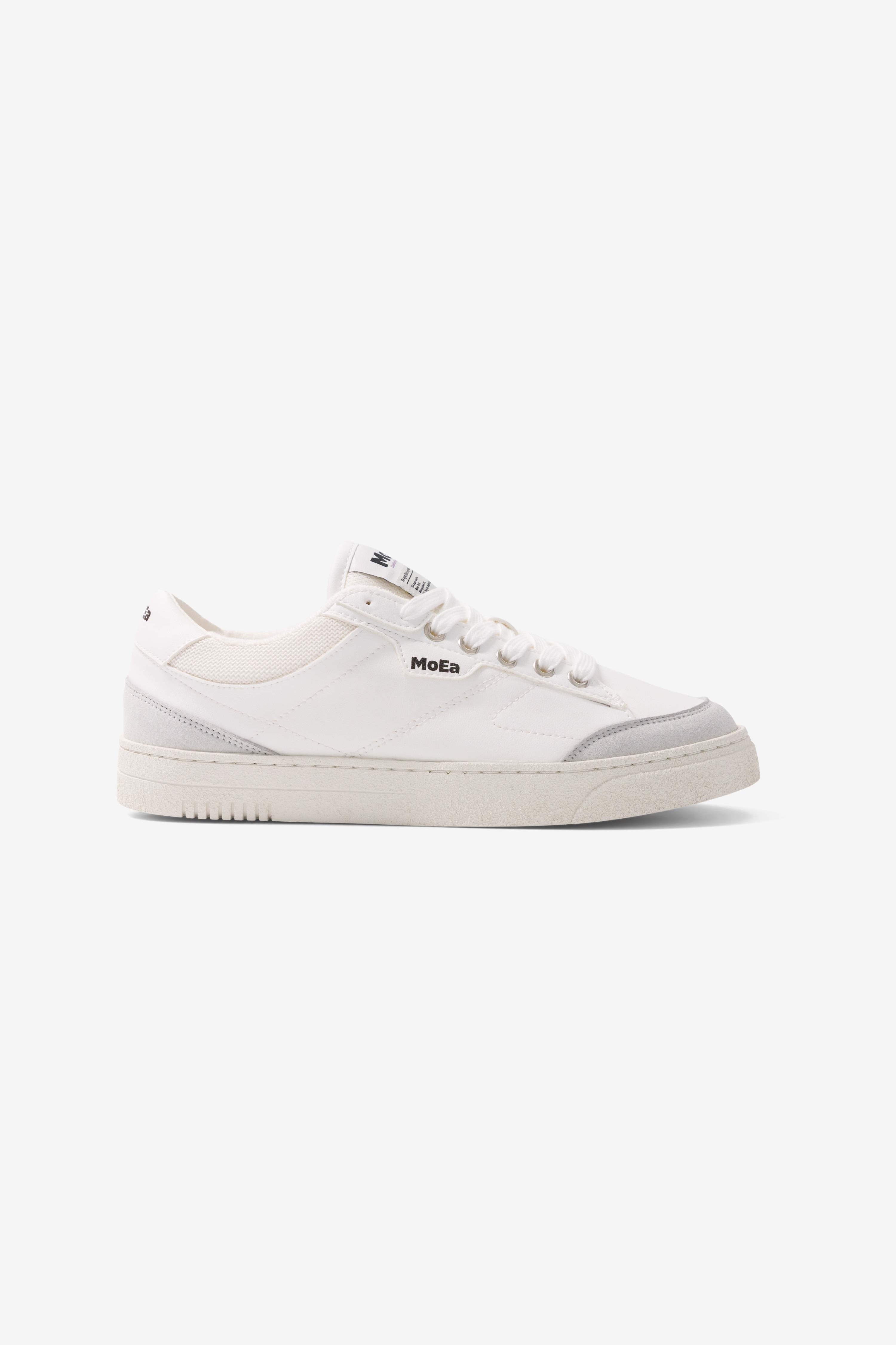 Image of MoEa mannen vegan Sneakers Gen3 Druiven Volledig Wit