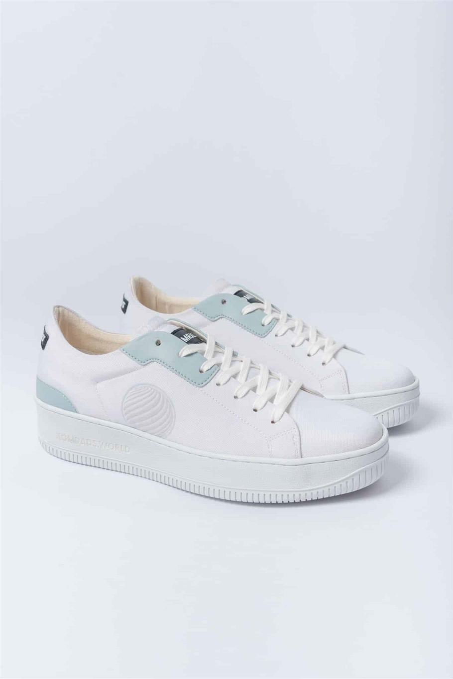 Image of Komrads mannen vegan Sneakers Ocns Pacific Laag Blauw