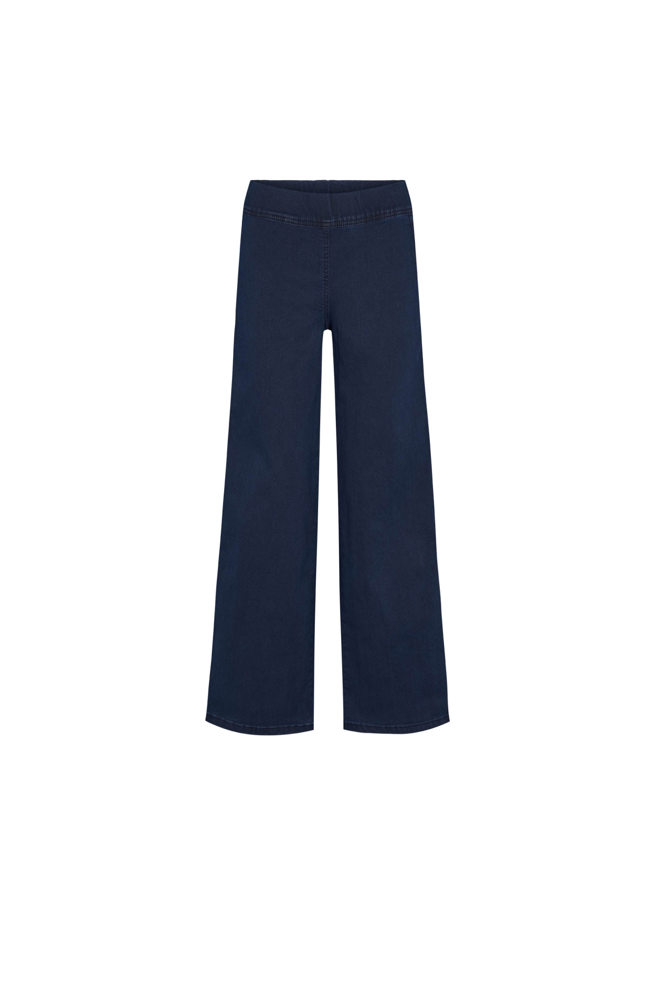 Image of LAURIE dames vegan Broek Serene Loose Xsl Donkerblauw Denim