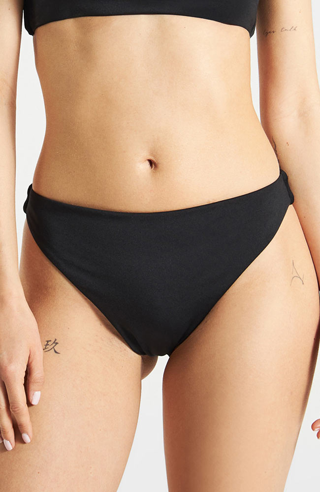 DEDICATED womens vegan Bikini Bottom Sanda Black