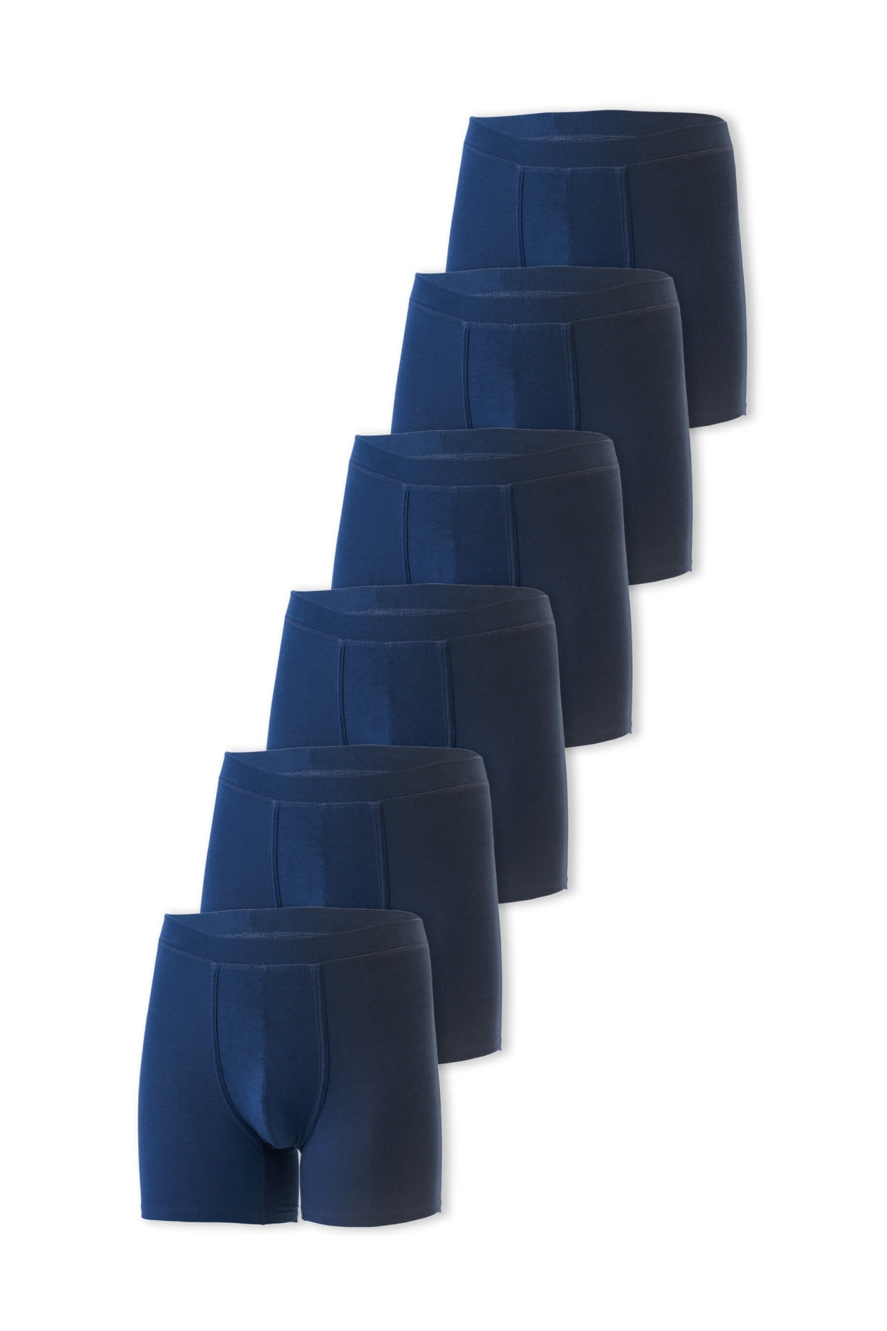 75855 - Herren vegan Bowenn Boxer Trunk Aus Bio-Baumwolle Und Tencelâ„¢ Modal Im 6er-Pack