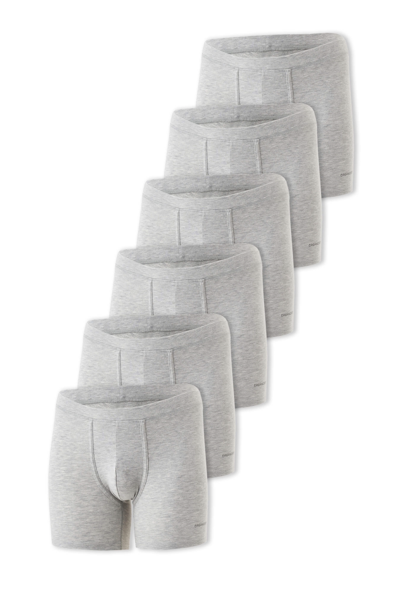 ORGANICATION men vegan Bowenn Organic Cotton And Tencelâ„¢ Modal Boxer Trunk 6-Pack
