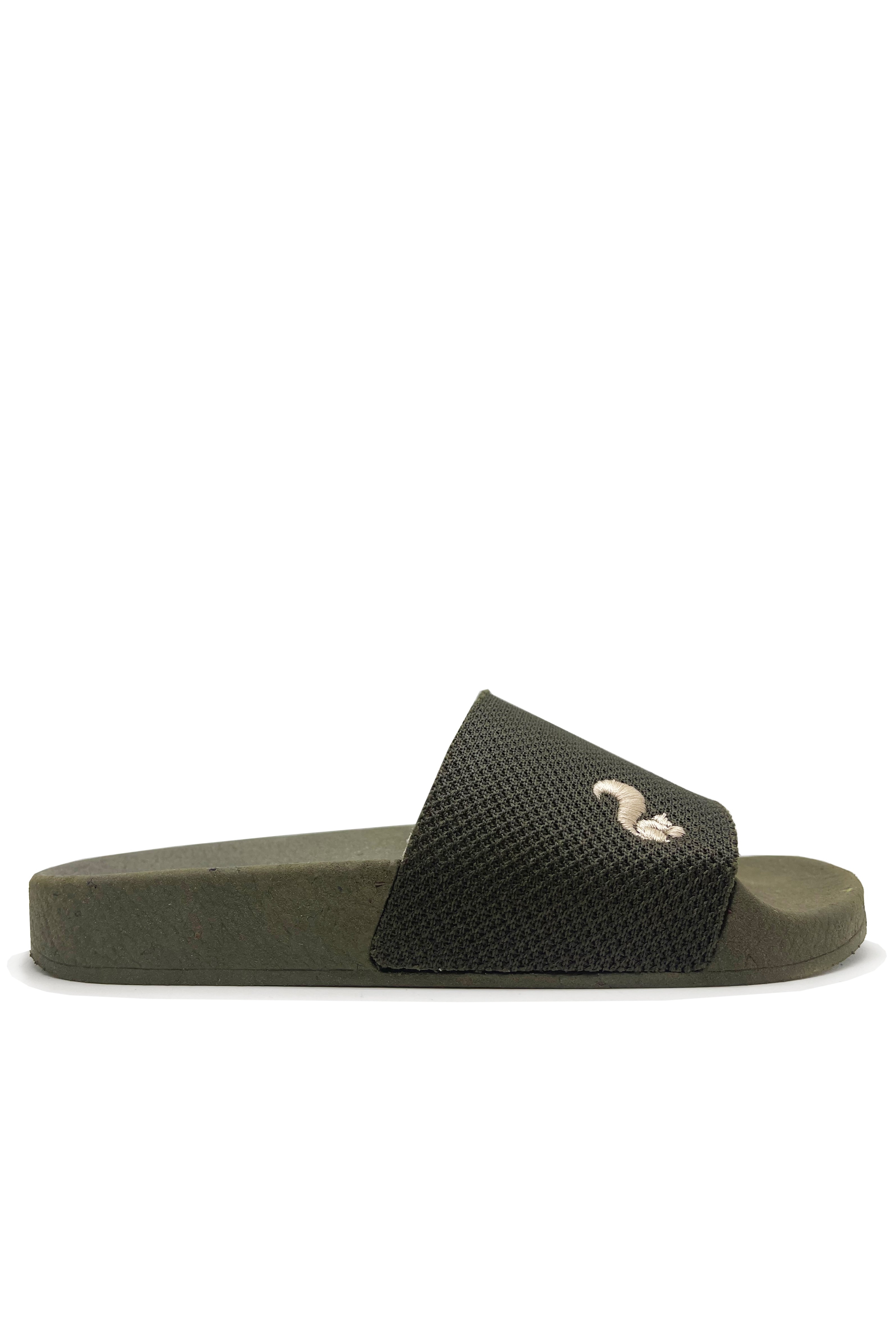 Thies Herren vegan Strand Pantoletten Eco OlivgrÃ¼n Beige