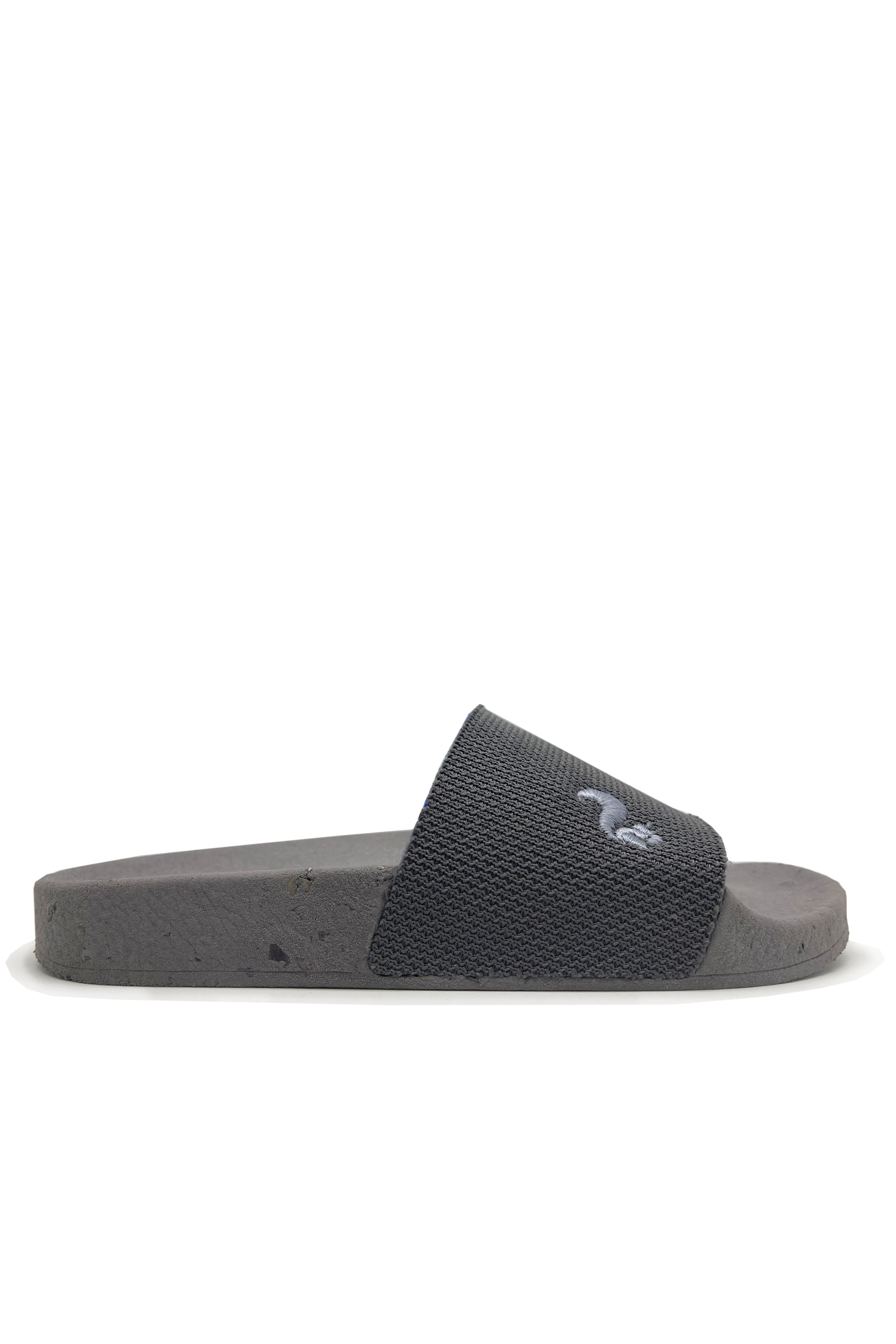 Thies Herren vegan Beach Slides Eco Dunkelgrau & Blau