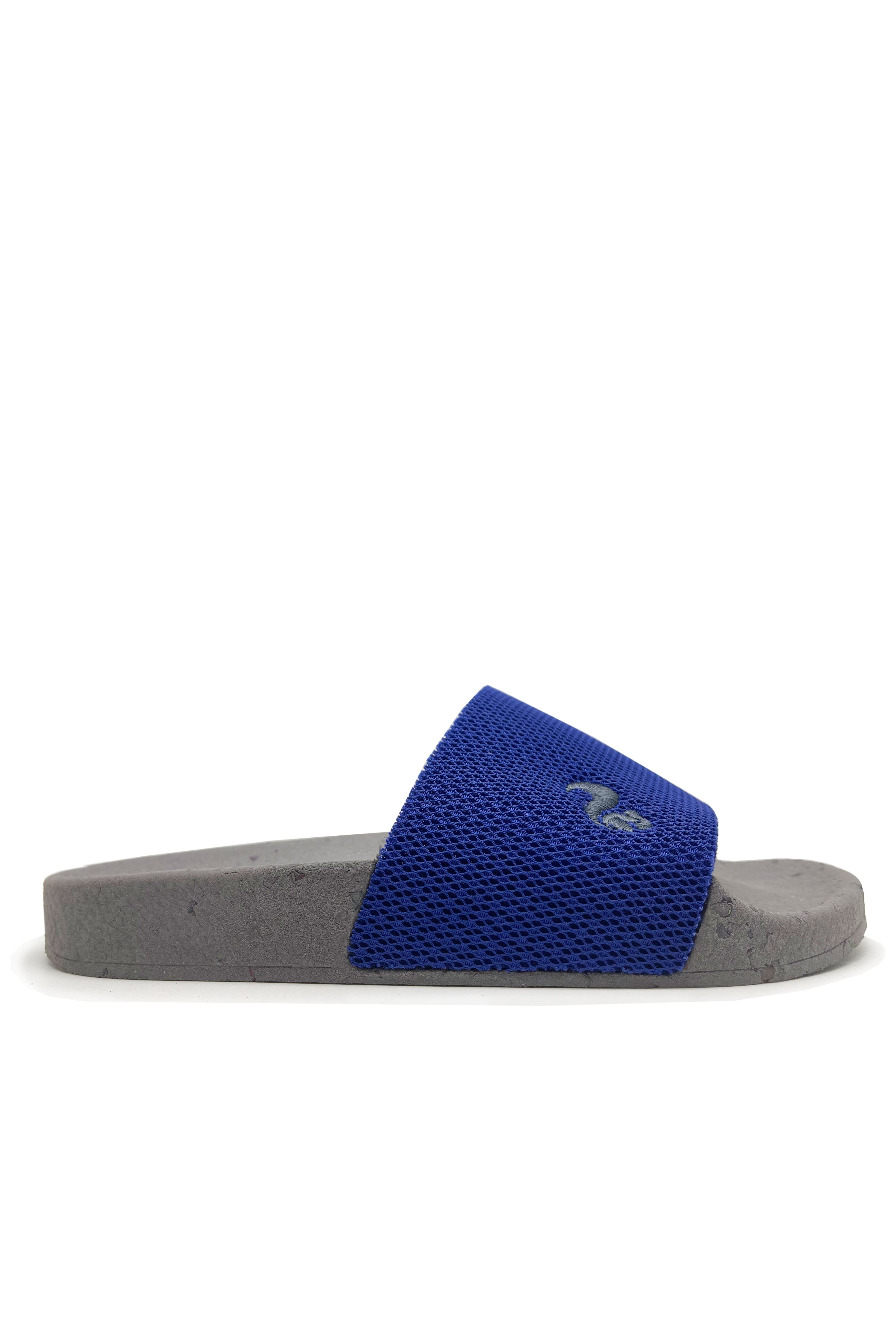 Thies Herren vegan Beach Slides Eco Blau & Grau