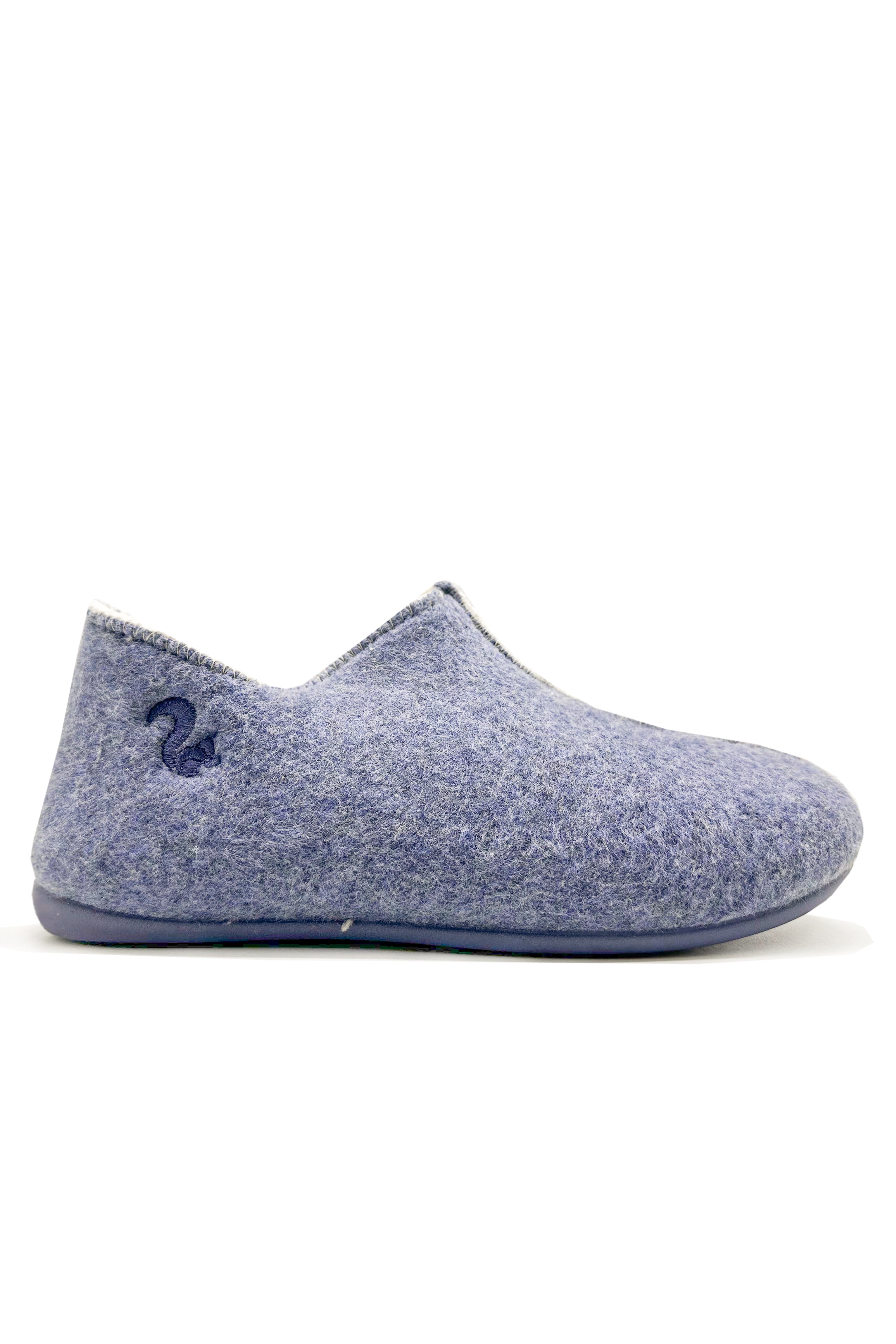 thies Damen vegan Slipper Stiefel Blau