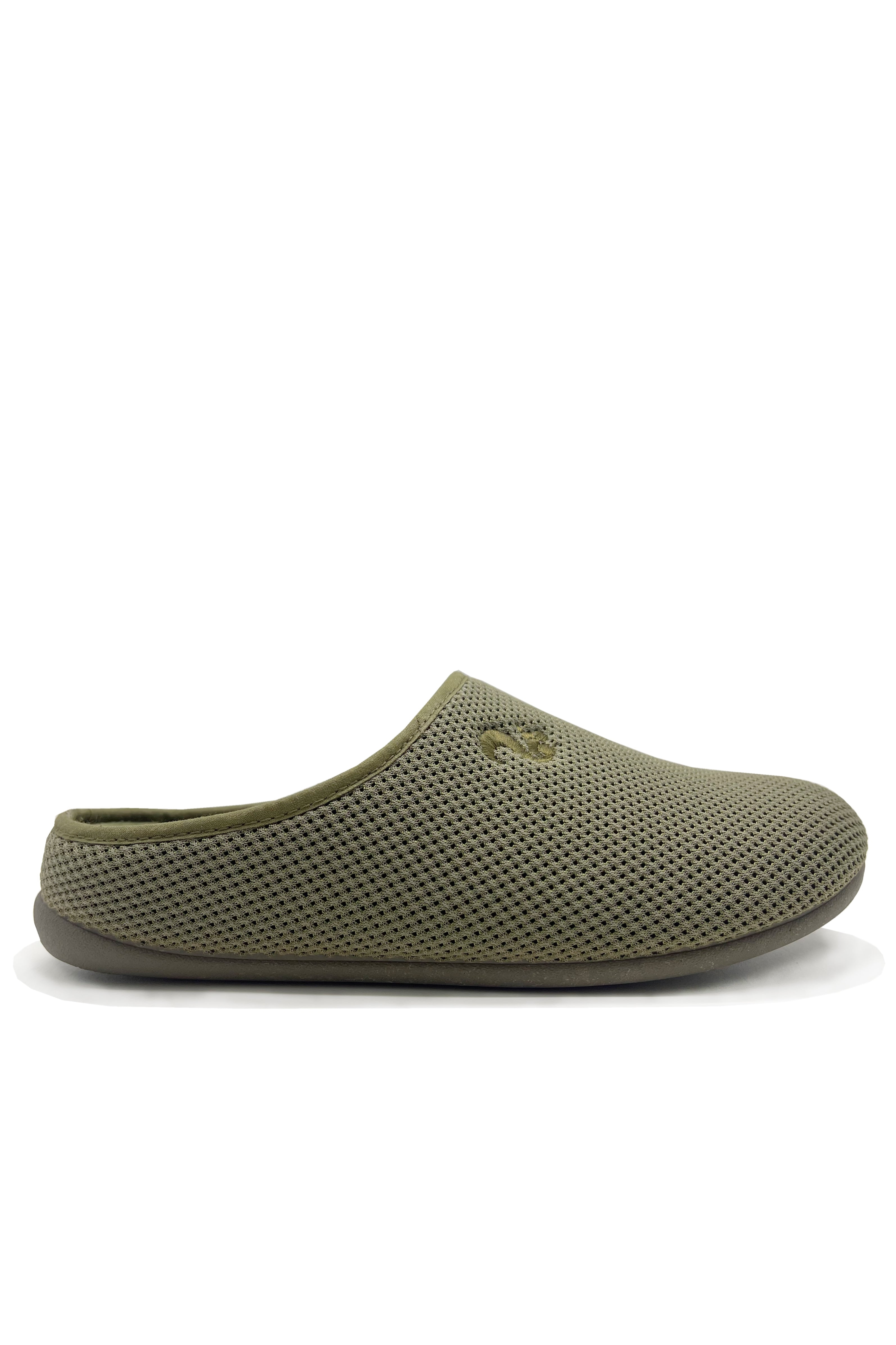 thies men vegan Slippers Corn Olive Green