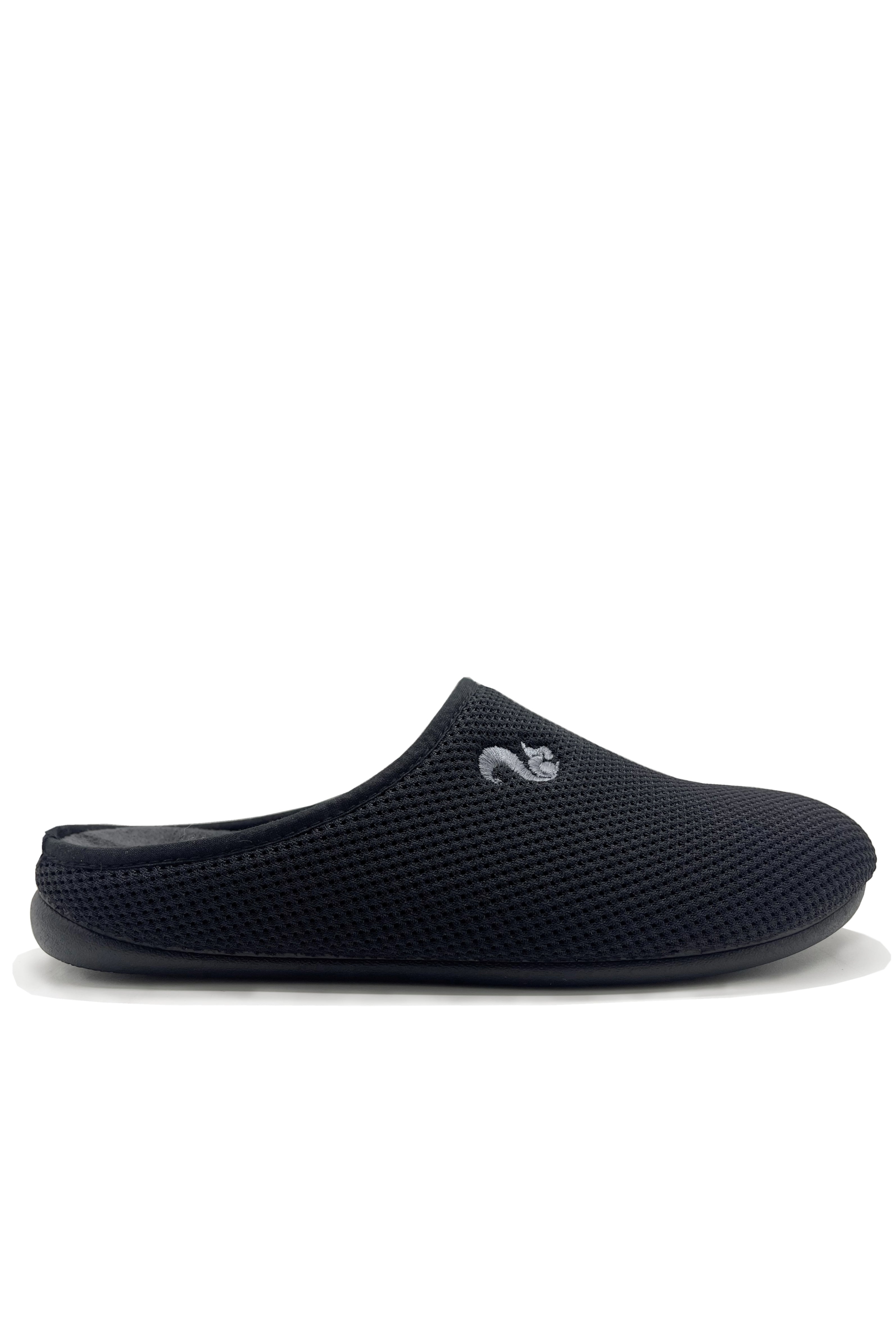 thies men vegan Slippers Corn Black