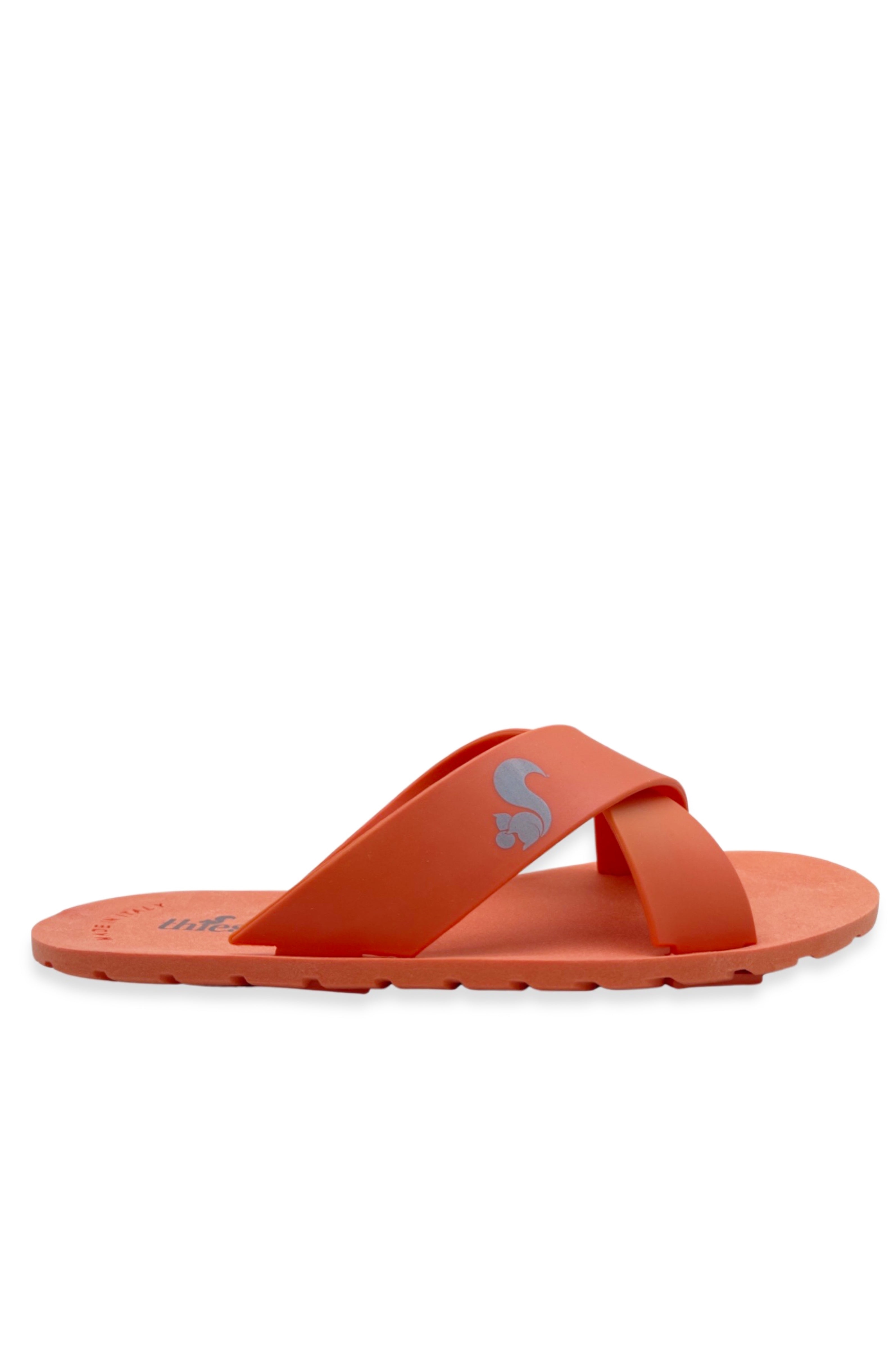 thies men vegan Slides Eco Malibu Coral Orange