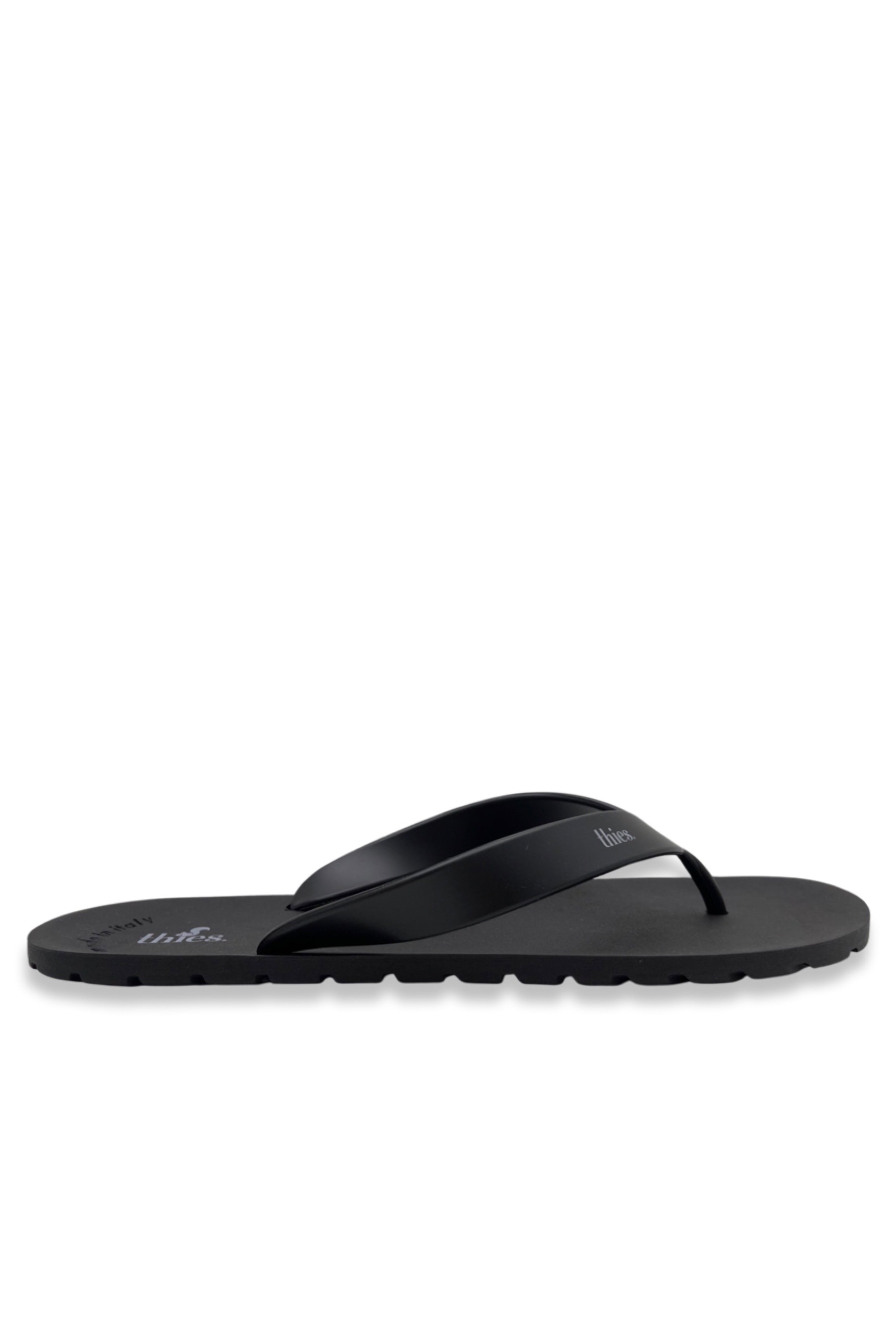 thies men vegan Flip Flops Eco Black