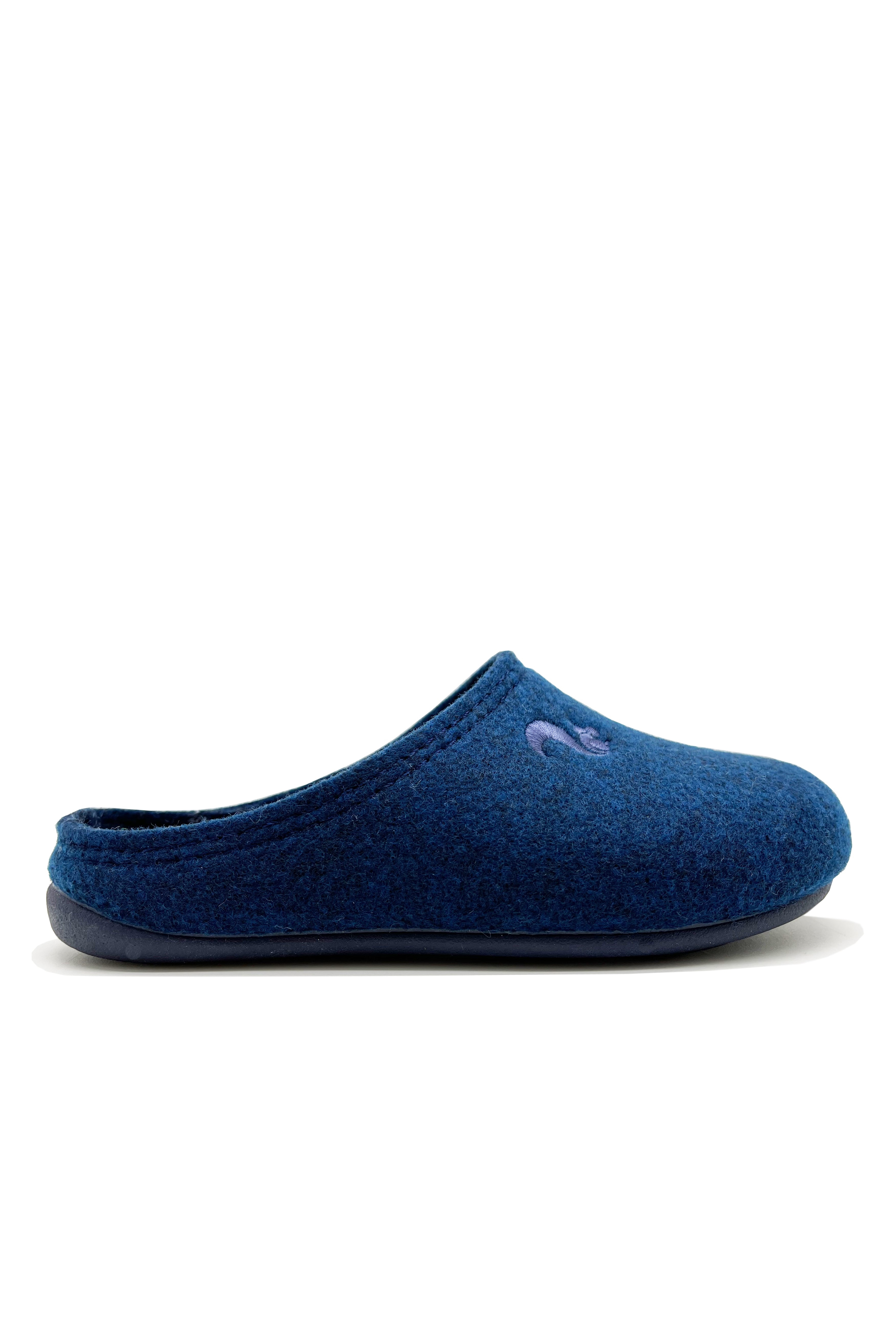 thies unisex vegan Slipper Recycled Pet Navy Blue