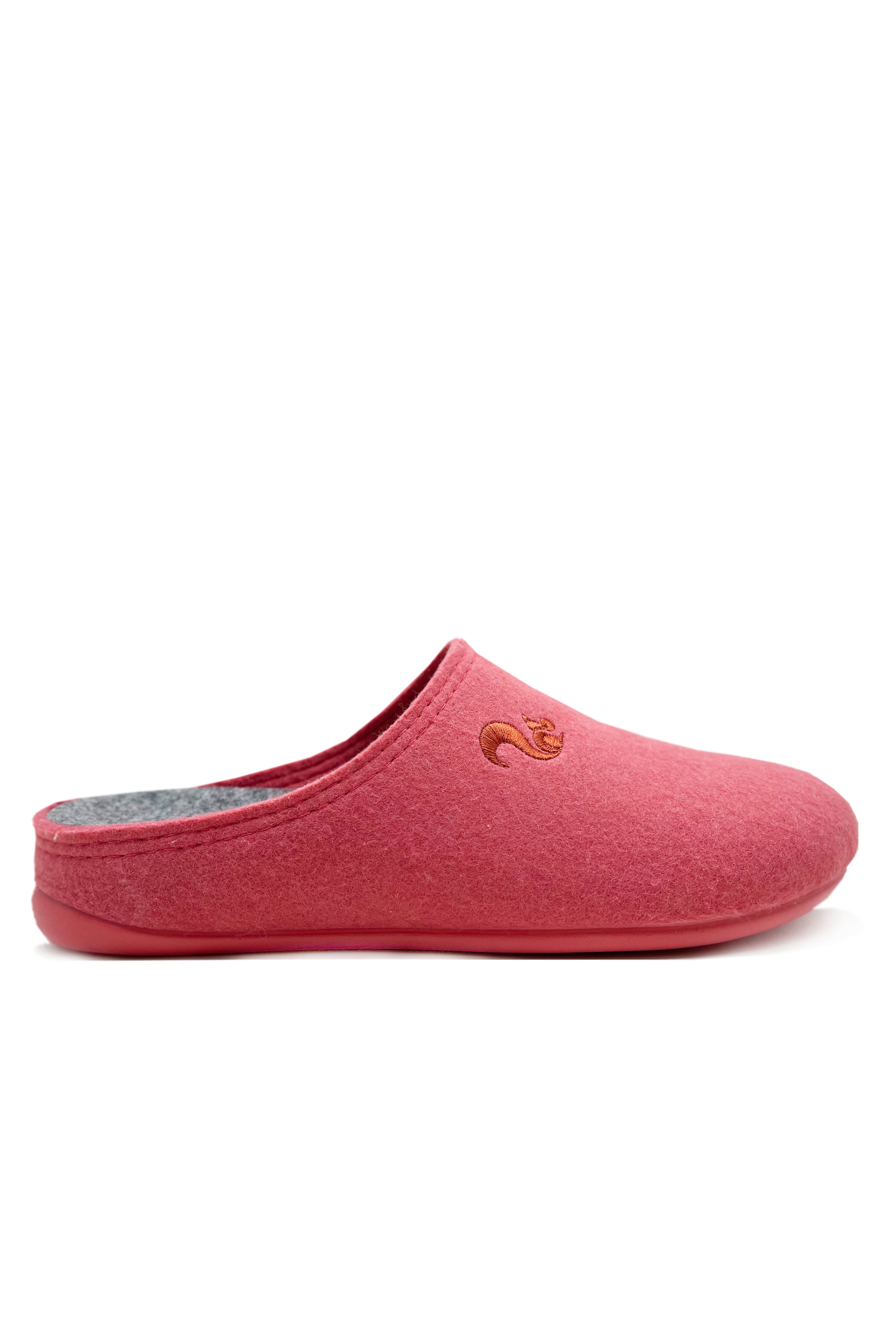 thies men vegan Slipper Recycled Pet Coral Red