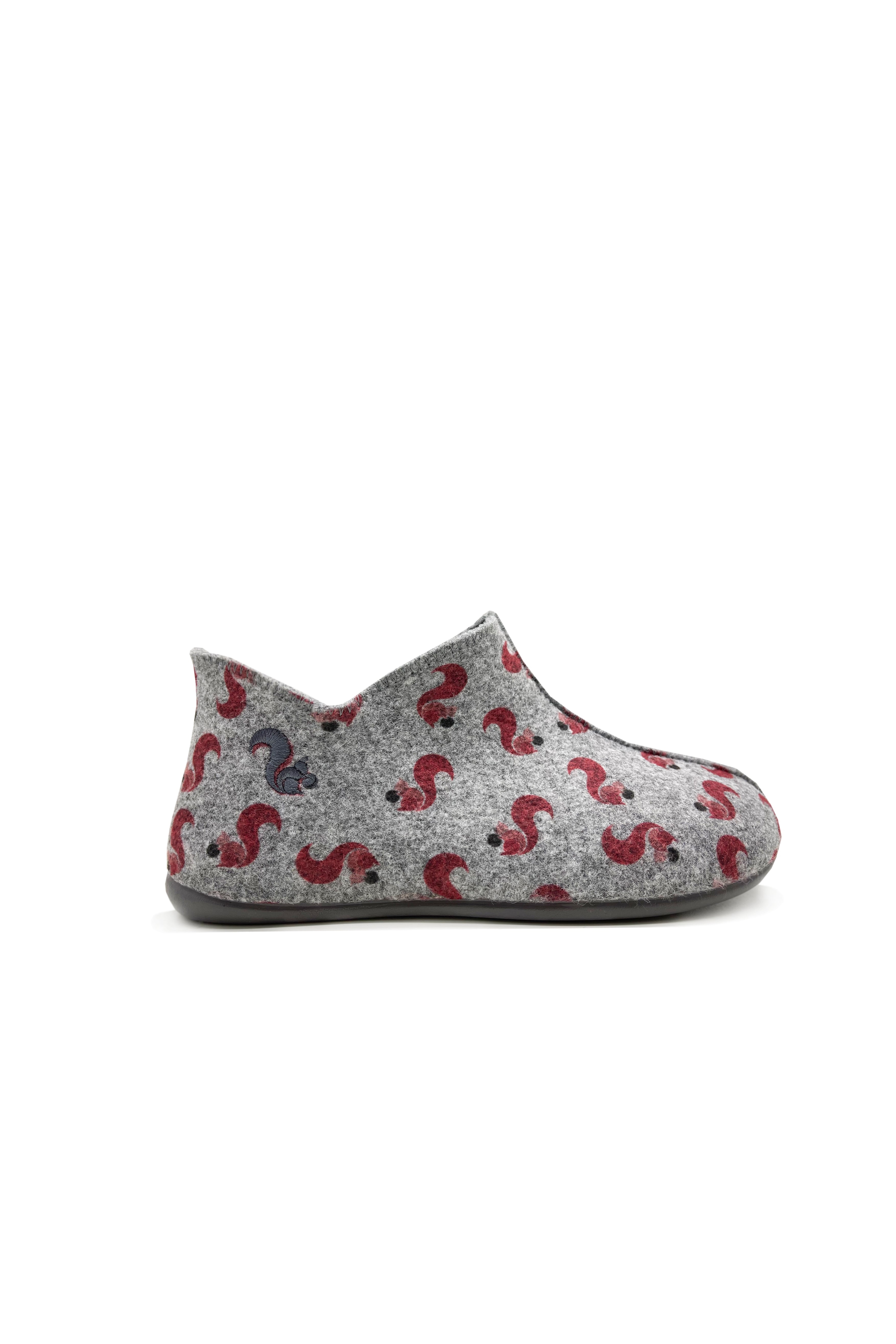 thies unisex vegan Slipper Boot Pet Light Grey