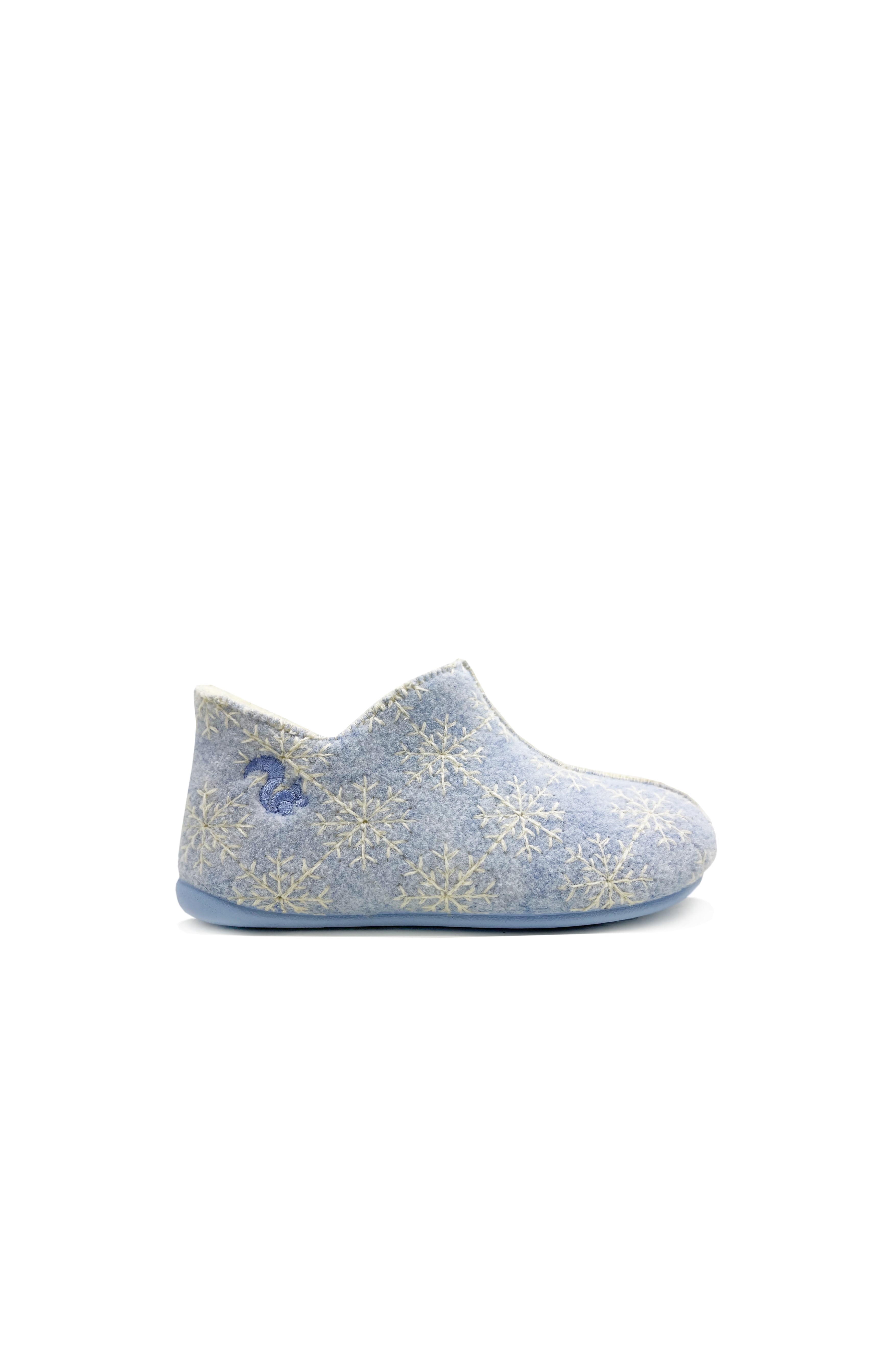 thies unisex vegan Slipper Boot Pet Snow Sky Blue