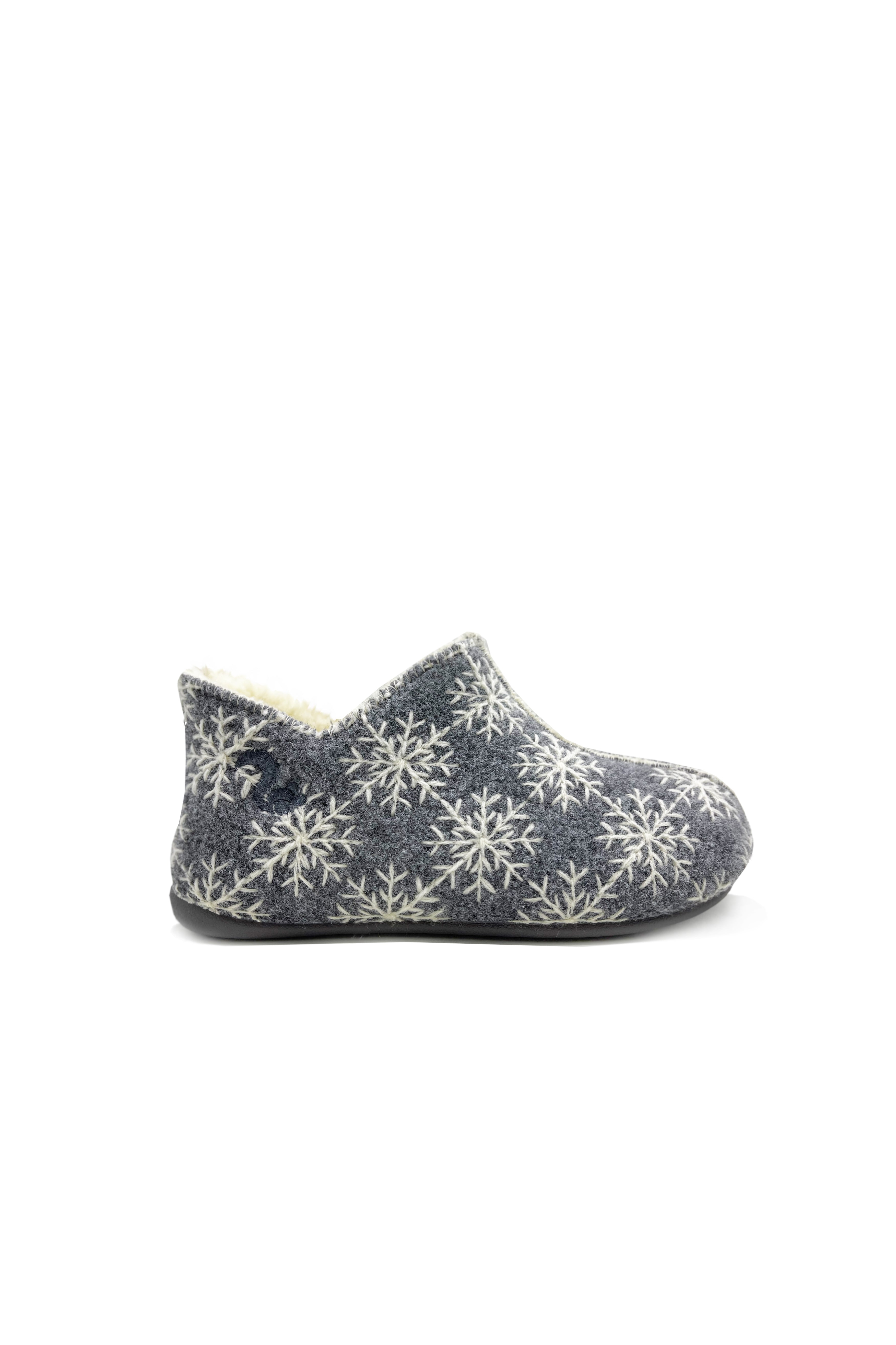 thies unisex vegan Slipper Boot Pet Light Grey